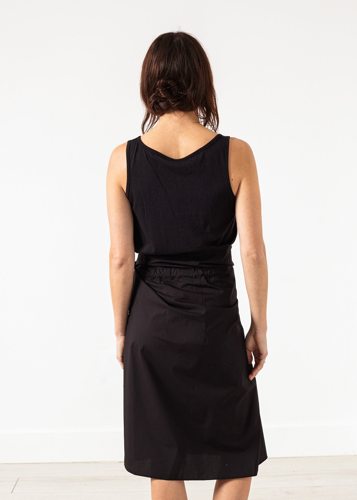 Bow Skirt in Black Ter et Bantine