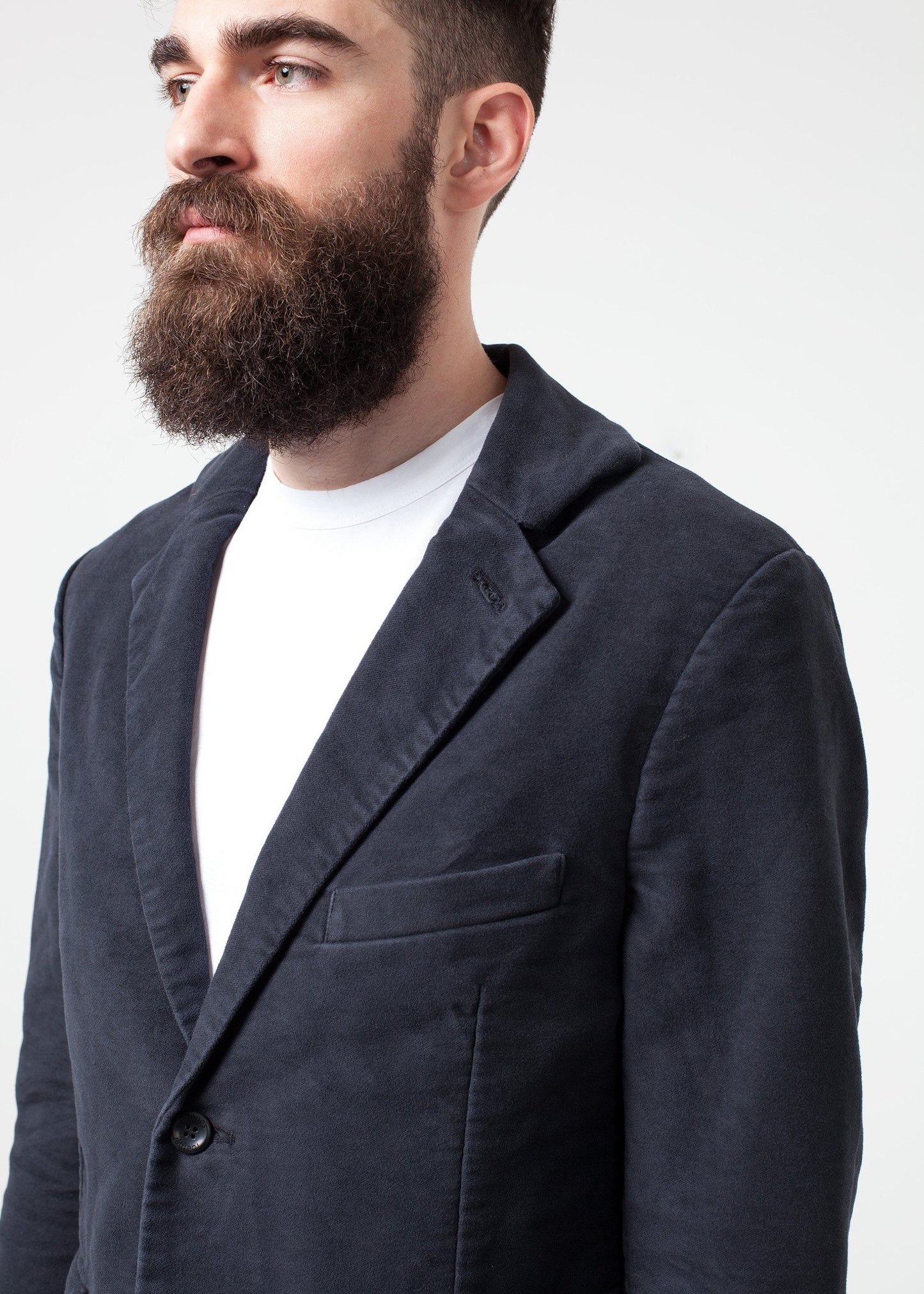 Zepo Brushed Cotton Blazer Hannes Roether