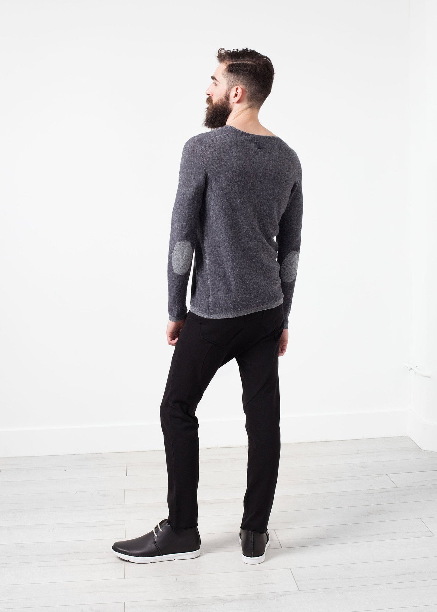 Curios Sweatshirt in Steel Grey Hannes Roether