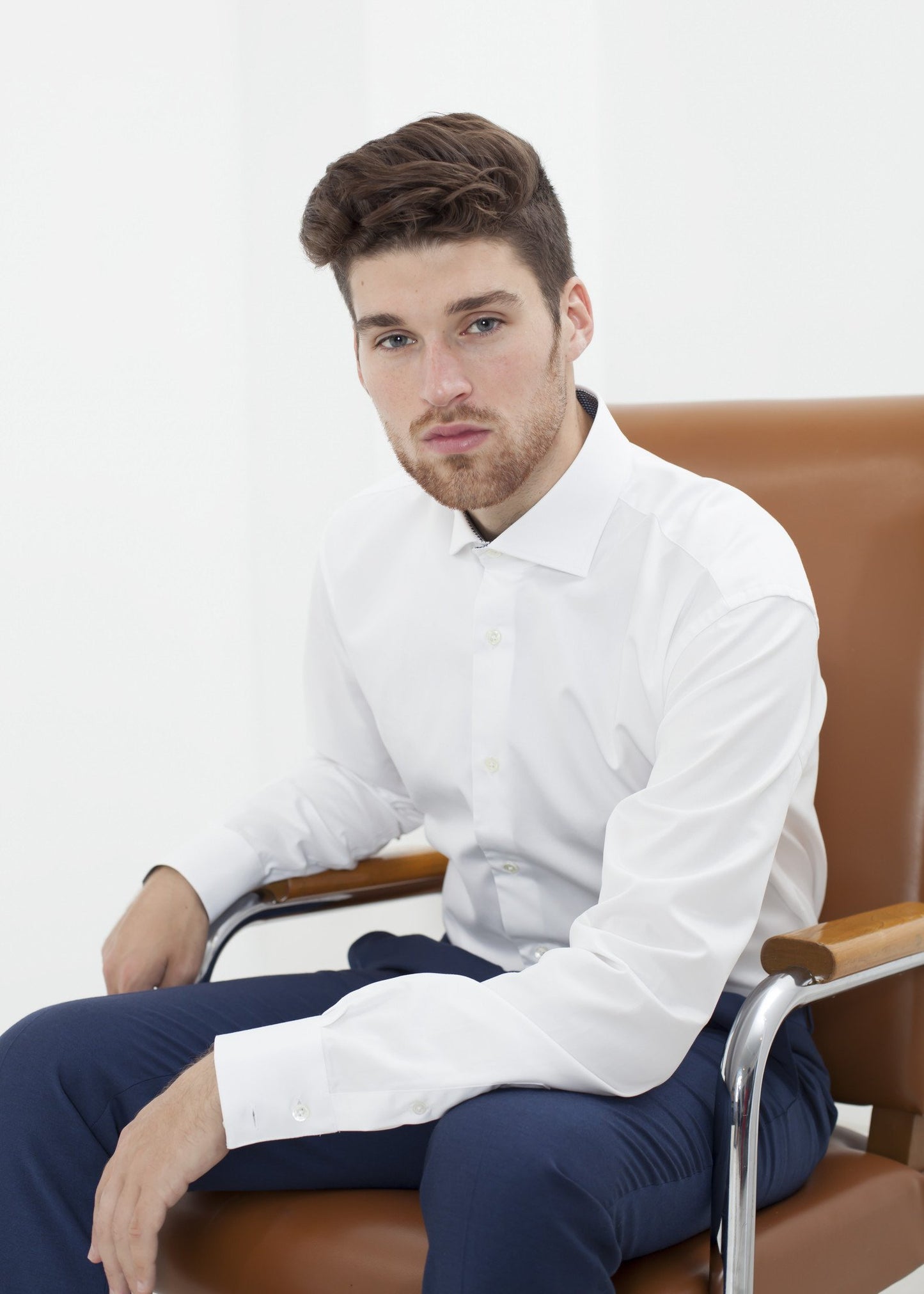 Dartmouth Shirt in White Circle of Gentlemen