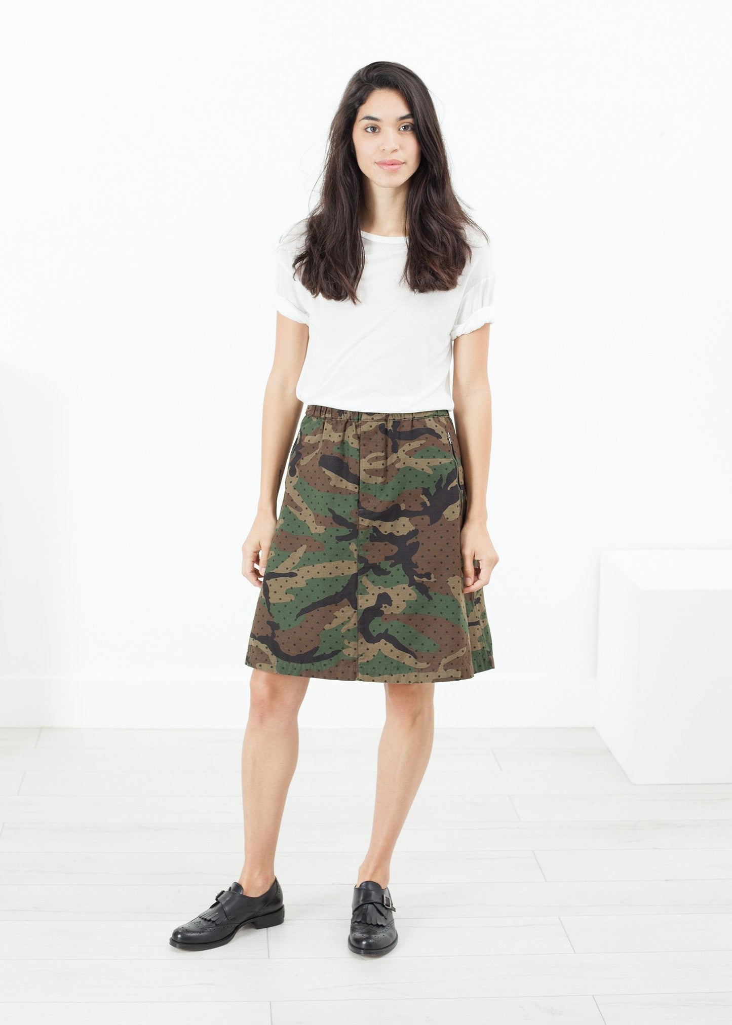 Military Skirt in Camo AR Srpls