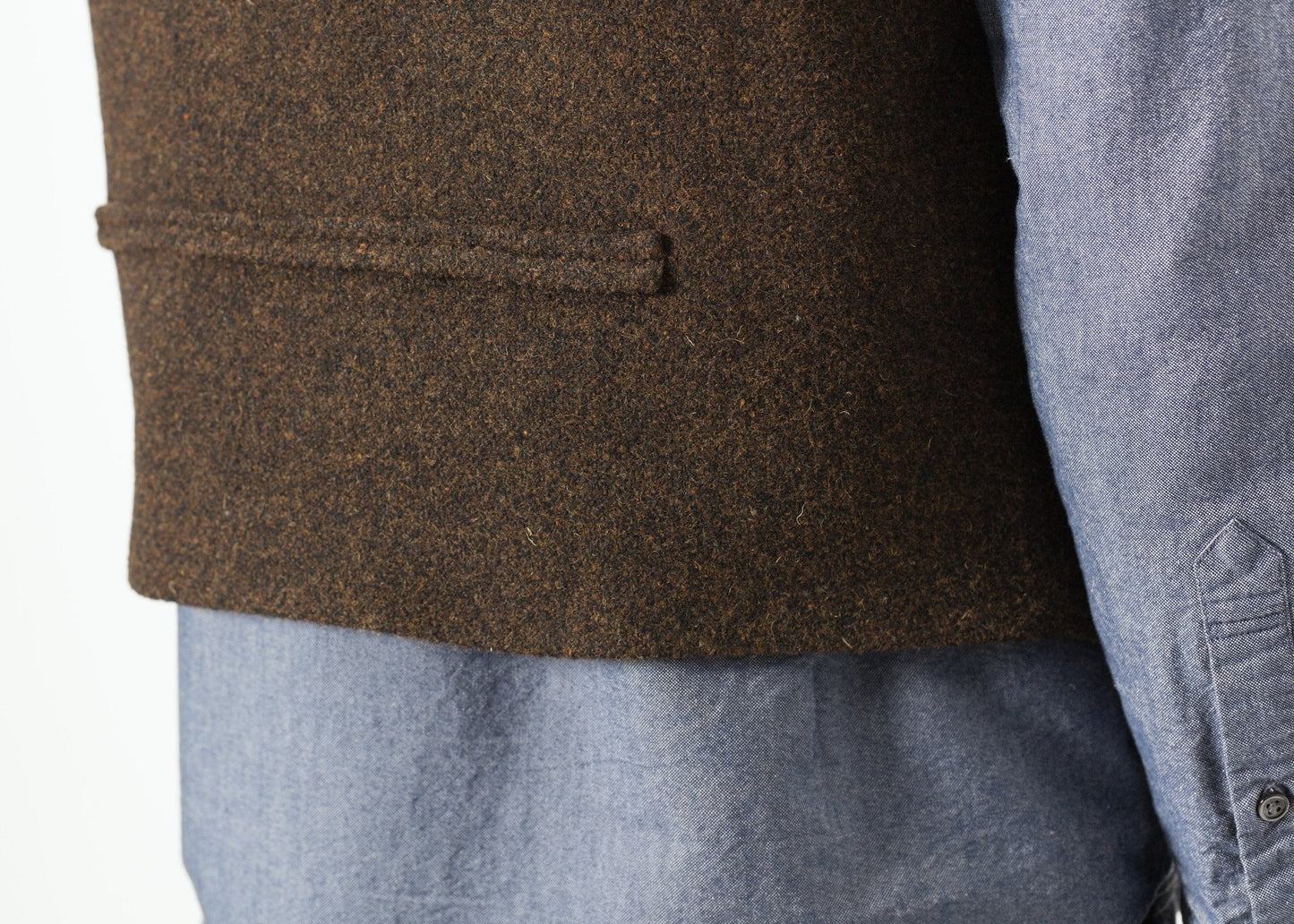 Kobe Vest in Brown Homecore