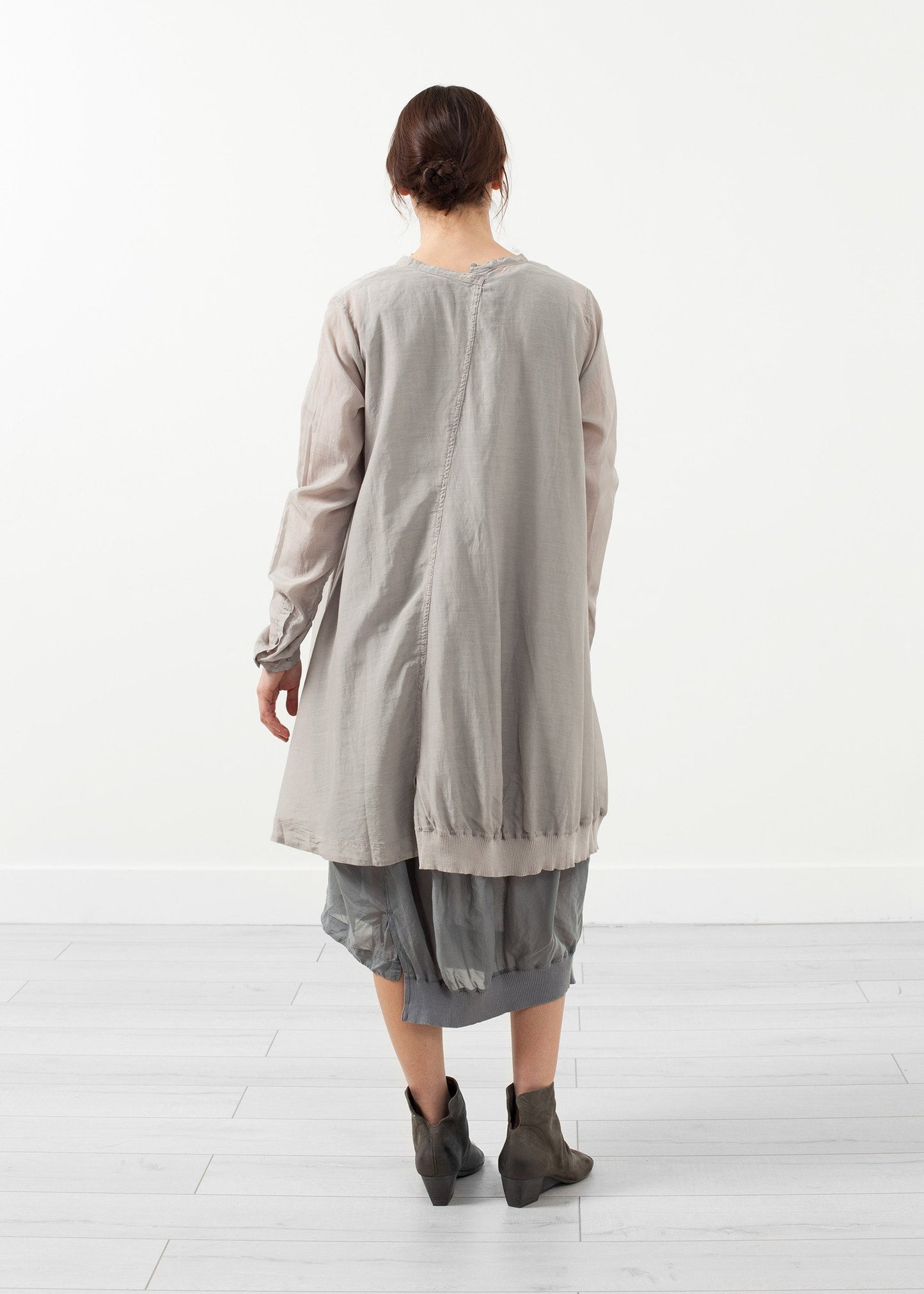 Button Dress Rundholz BL