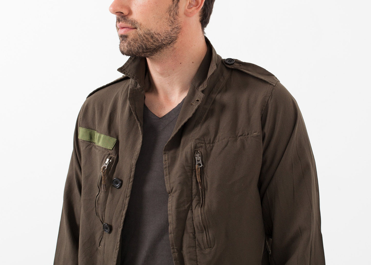 Zipper Jacket Sage de Cret