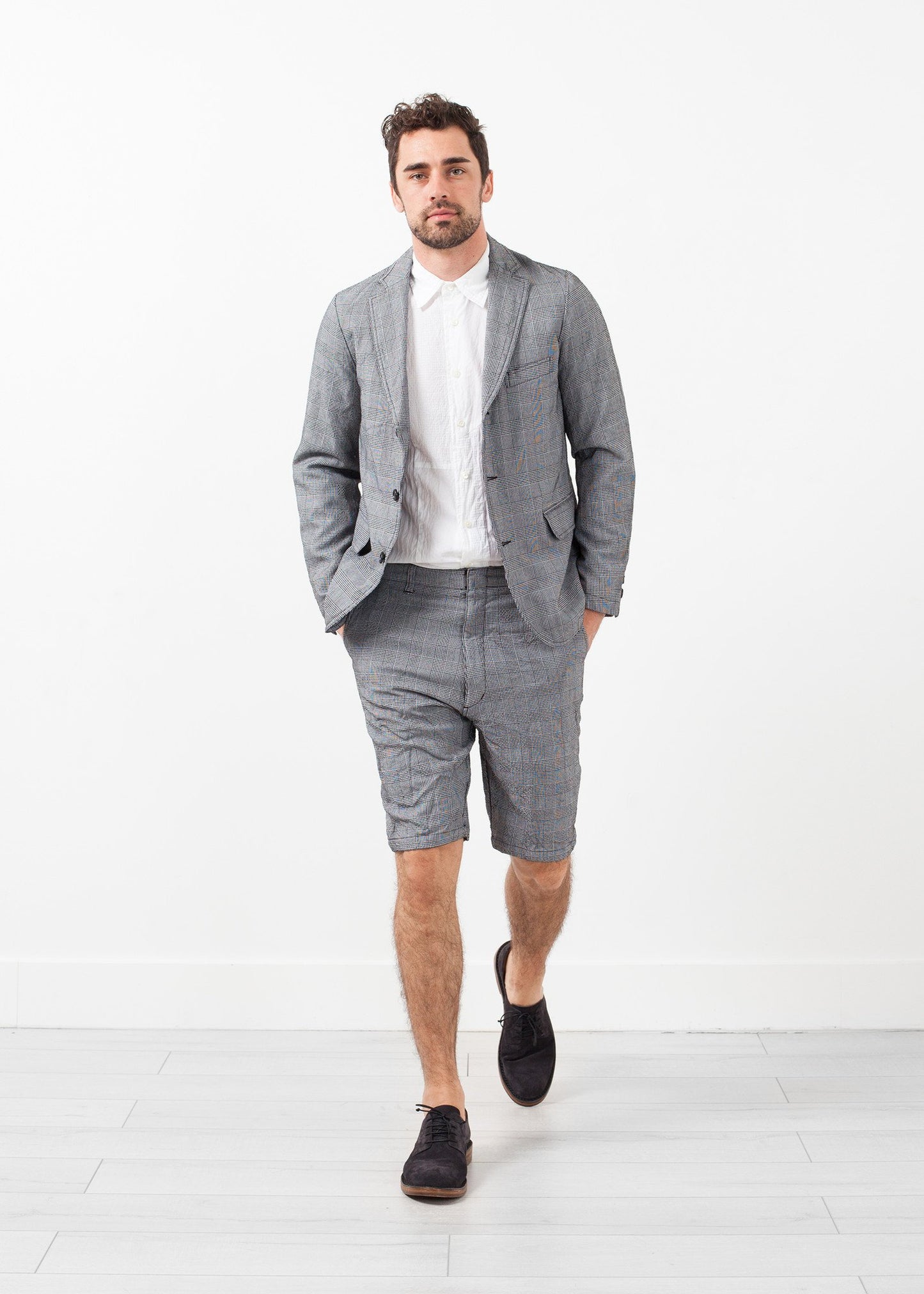 Check Shorts Sage de Cret