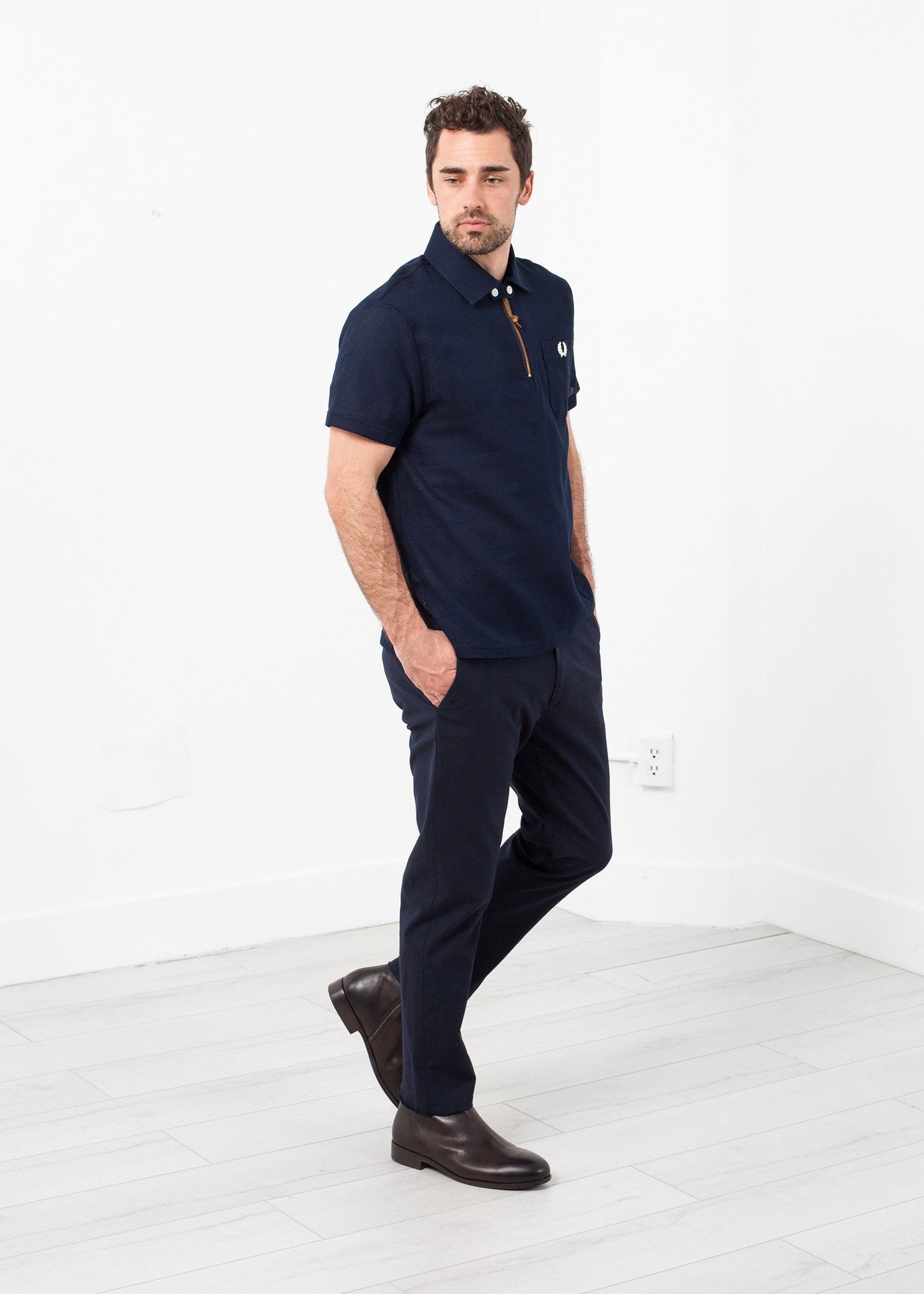 Cellular Weave Shirt Nigel Cabourn