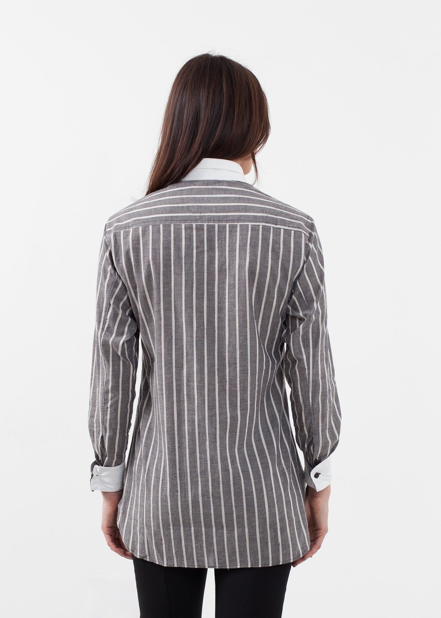 Striped Tuxedo Shirt Hansen