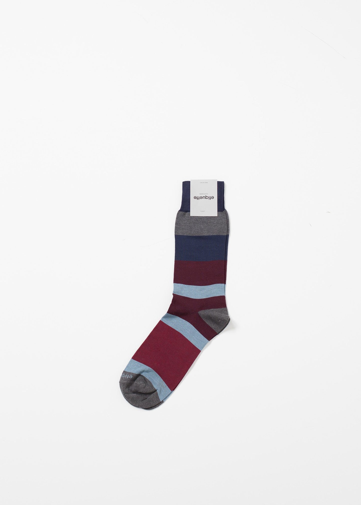London Stripe Sock Etiquette