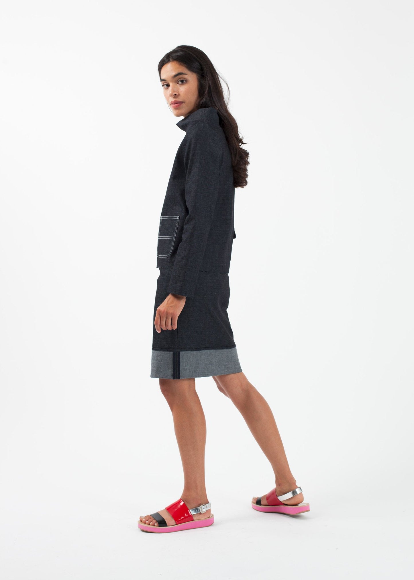 Cuffed Skirt Harvey Faircloth