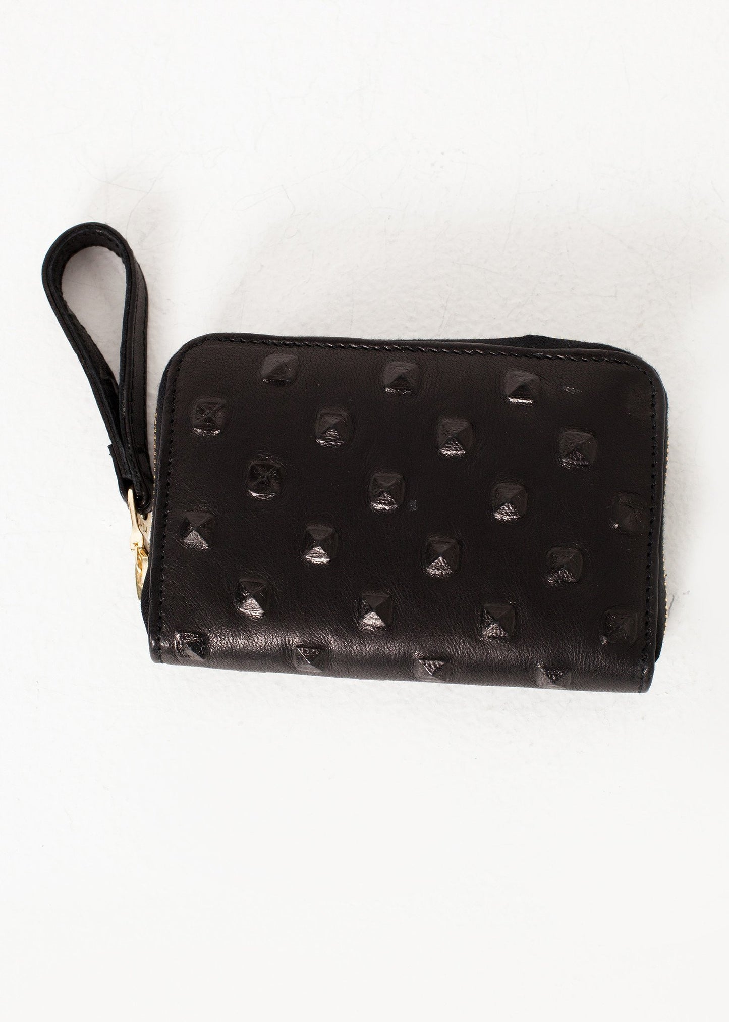 Elodie Leather Wallet in Black Kate S Mensah