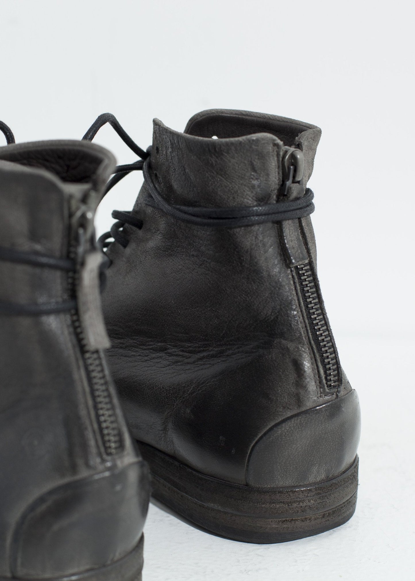 Listello Lace-Up Boot in Slate Grey Marsell