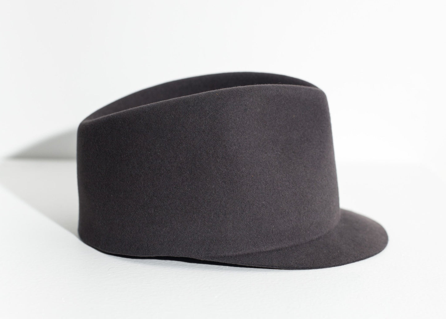 Kraig Hat in Steel Grey Kiss by Fiona Bennett