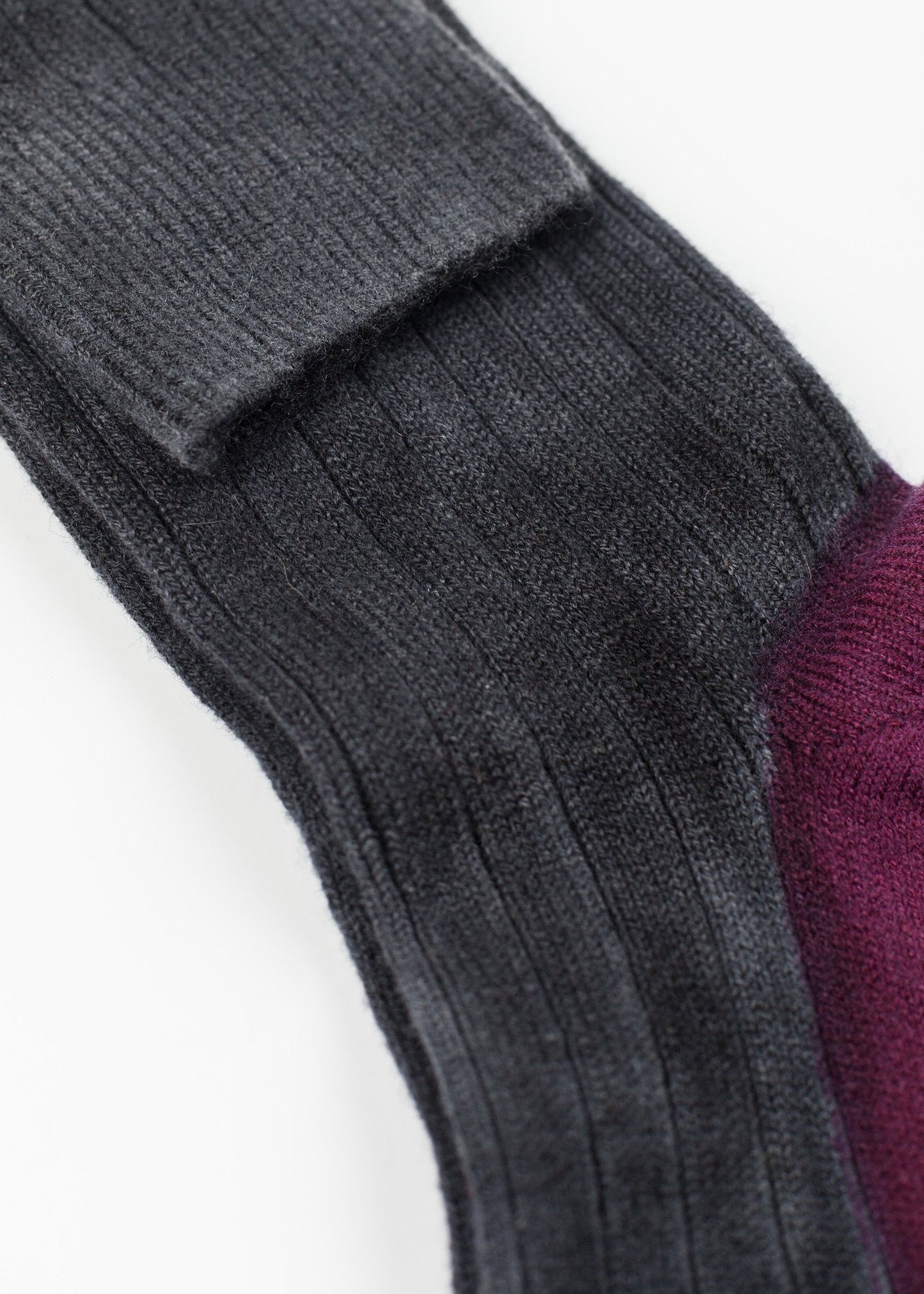Cashmere Knit Sock in Grey Avant Toi