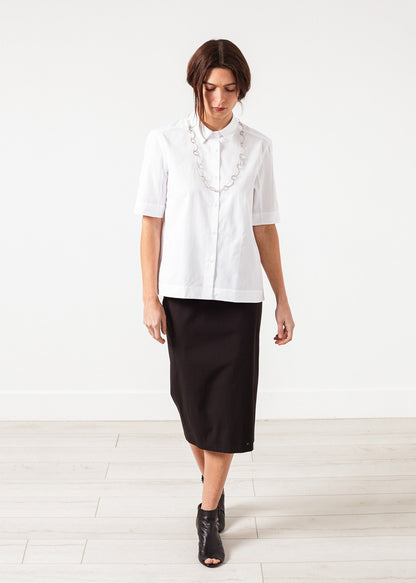 Lara Shirt in White Lareida