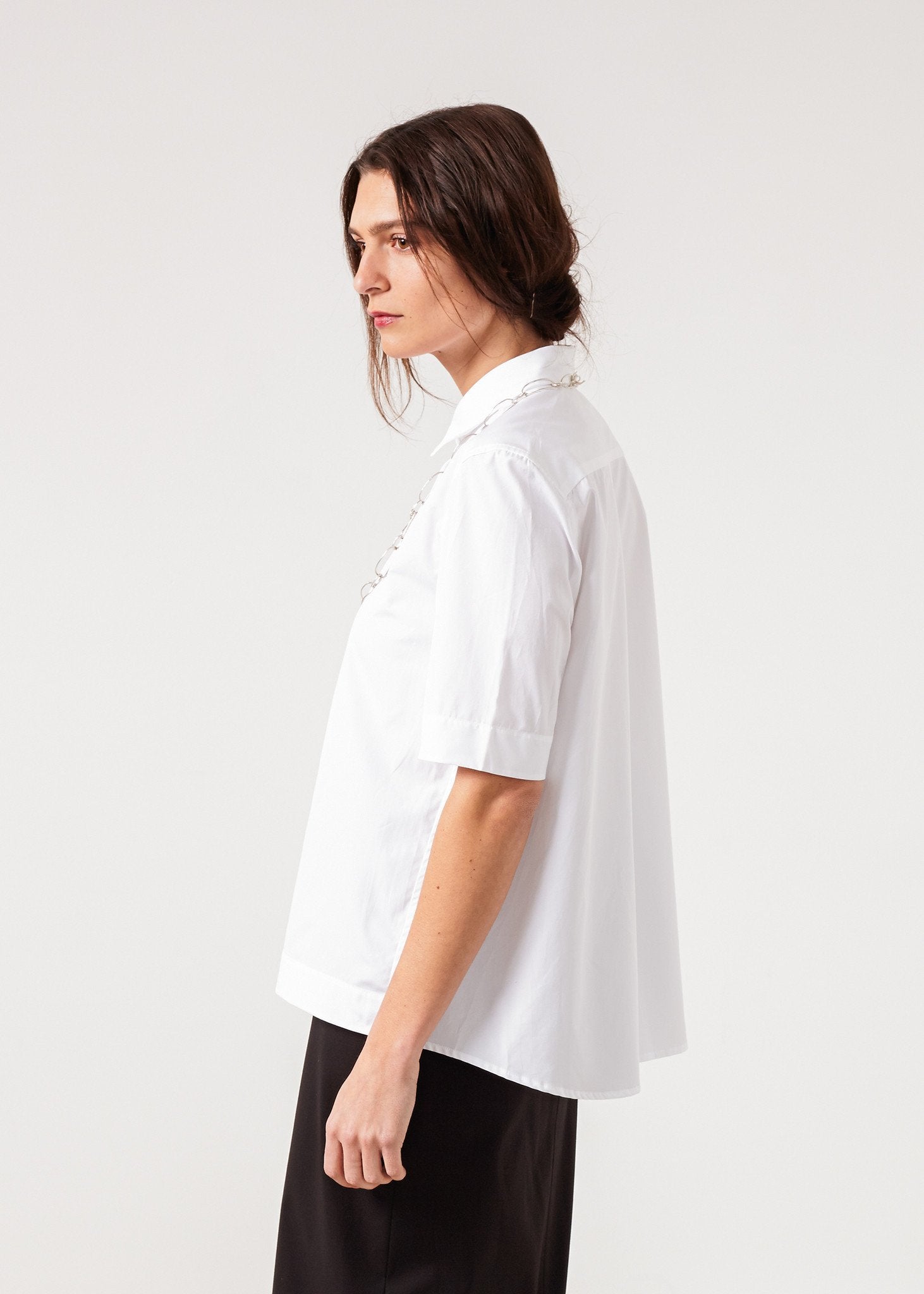 Lara Shirt in White Lareida