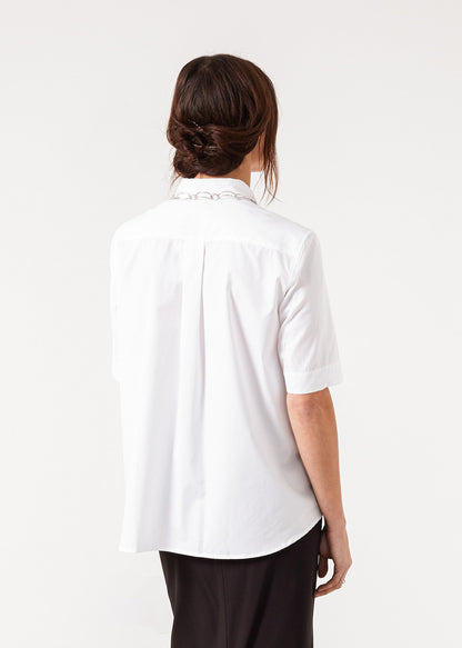 Lara Shirt in White Lareida