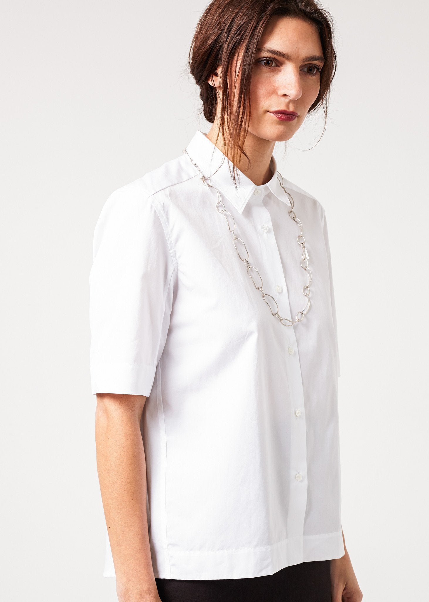 Lara Shirt in White Lareida