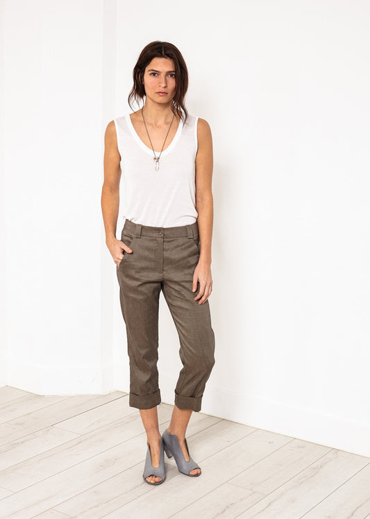 Tac Trouser in Mud Annette Gortz