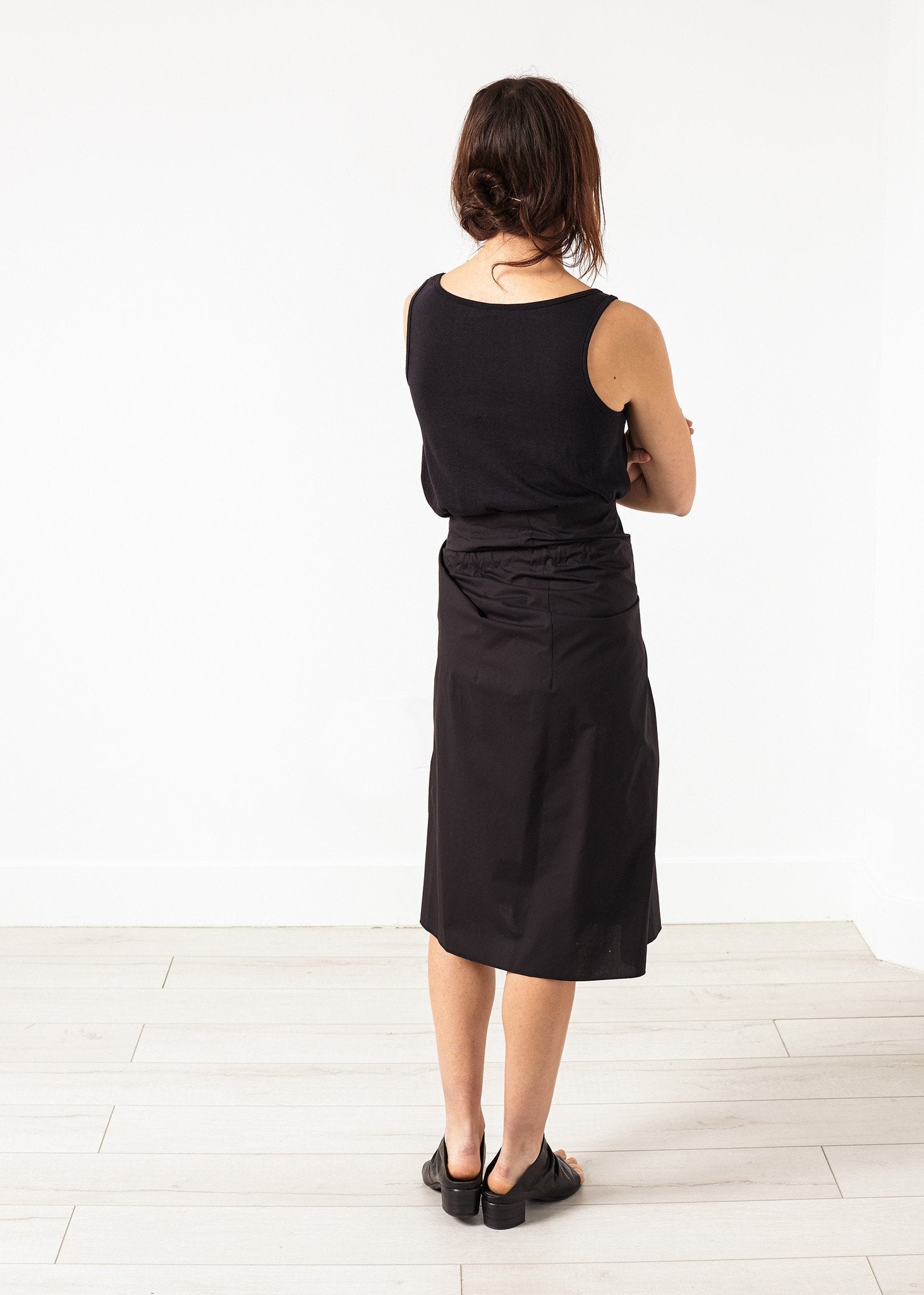 Bow Skirt in Black Ter et Bantine
