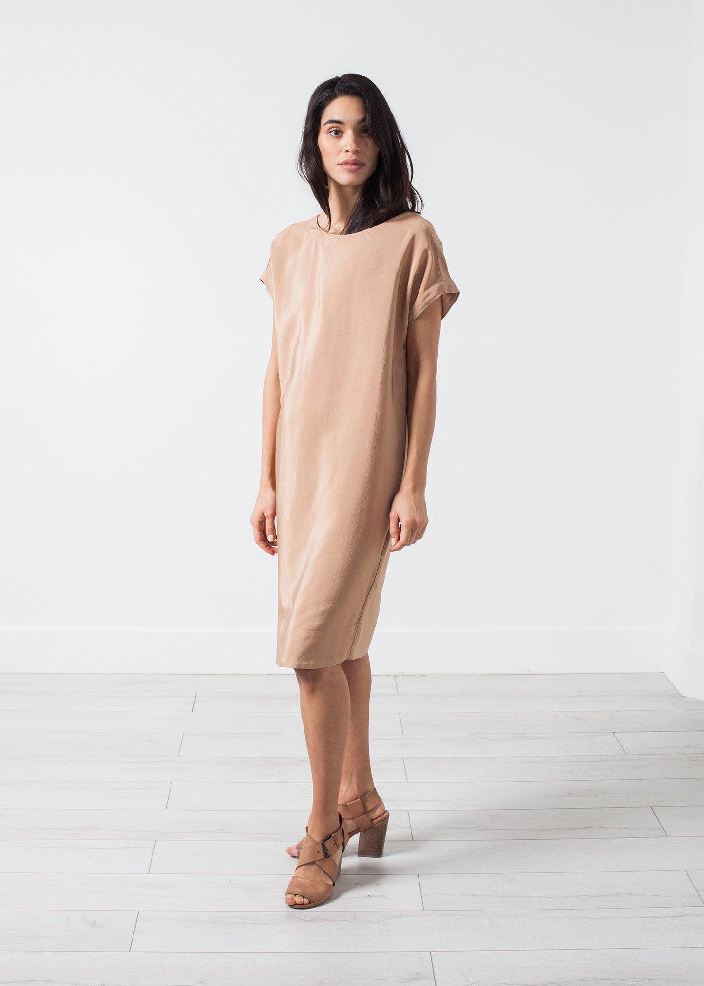 Philomene Dress in Camel By Malene Birger