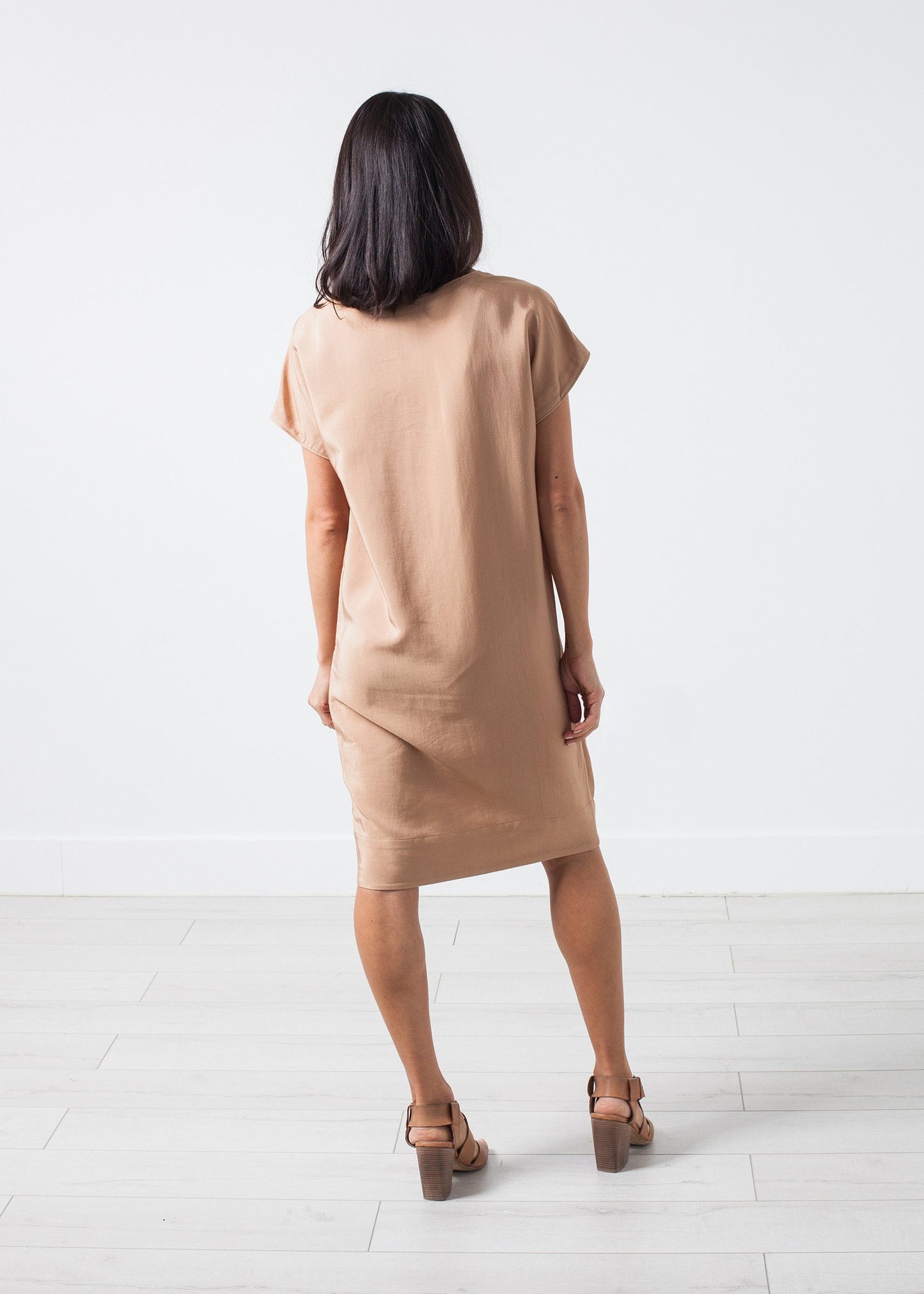 Philomene Dress in Camel By Malene Birger