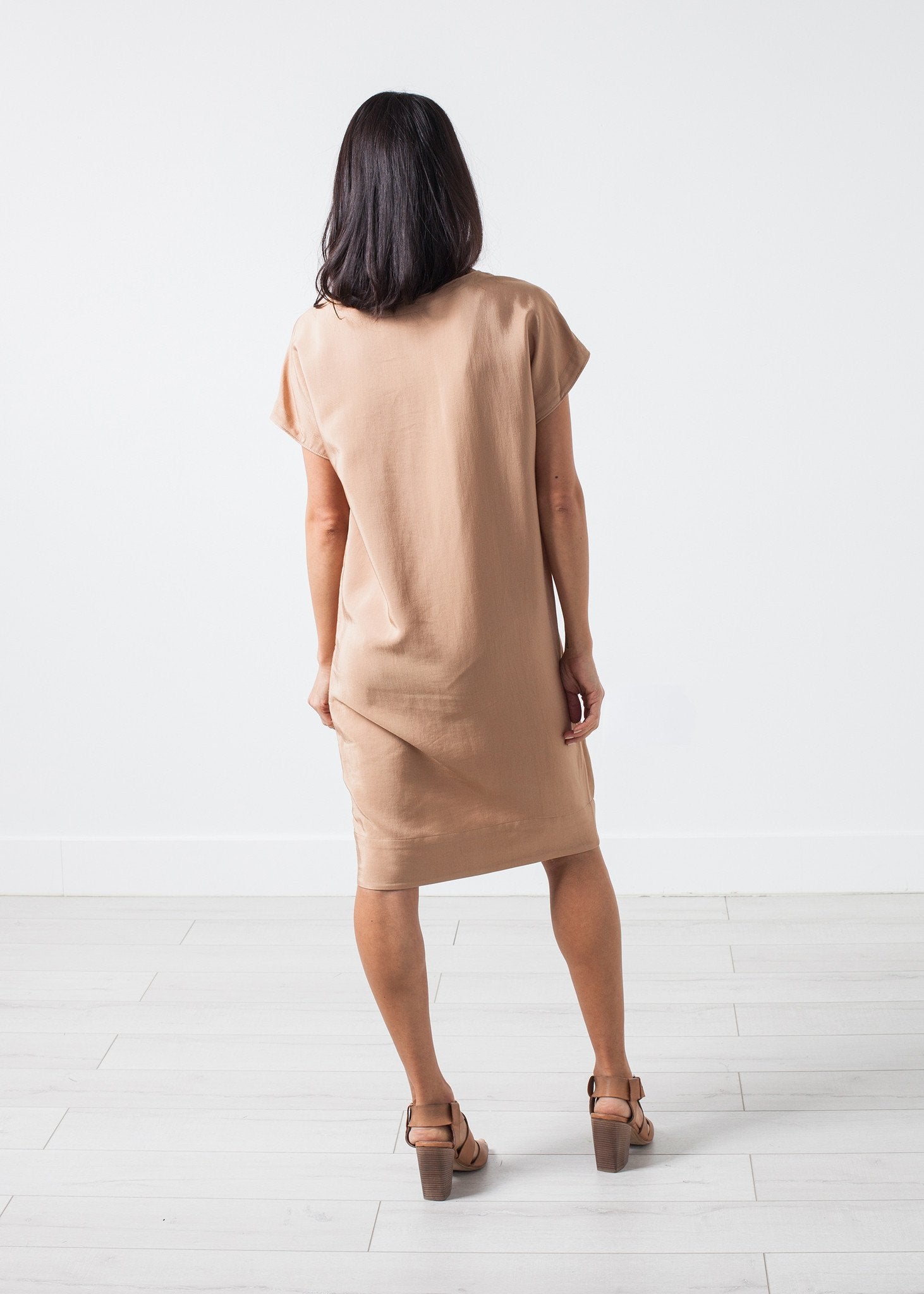 Philomene Dress in Camel By Malene Birger