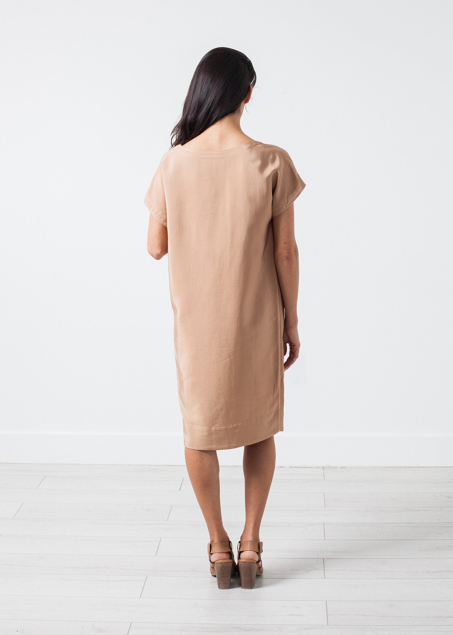 Philomene Dress in Camel By Malene Birger