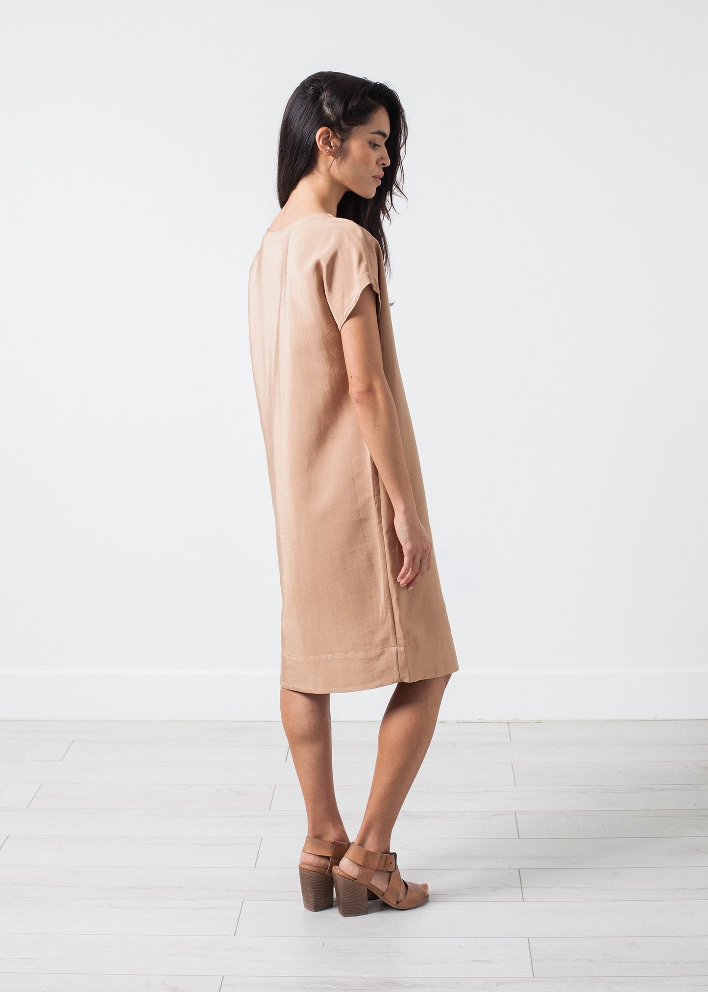 Philomene Dress in Camel By Malene Birger