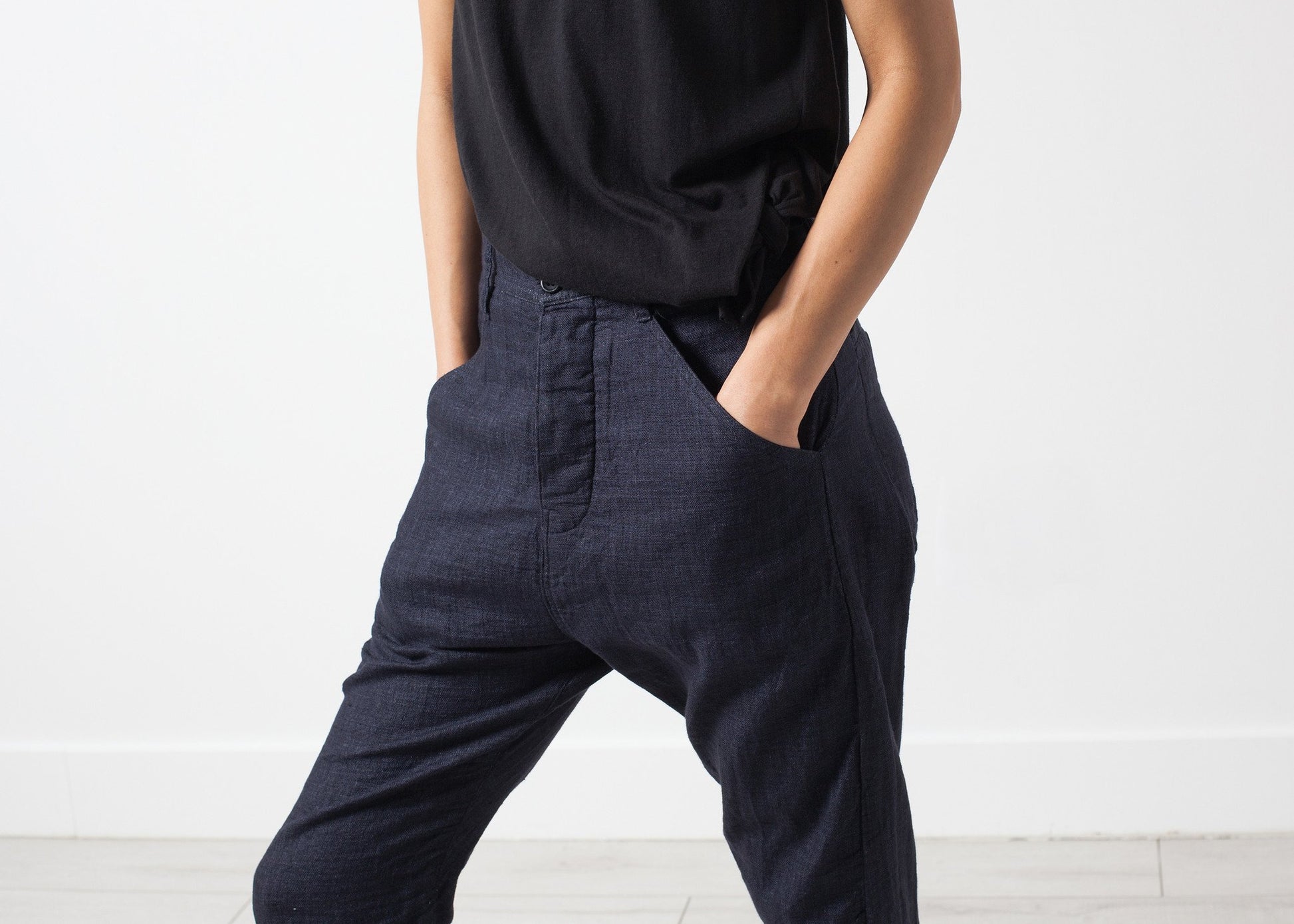 Balan Pant in Linen Hannes Roether