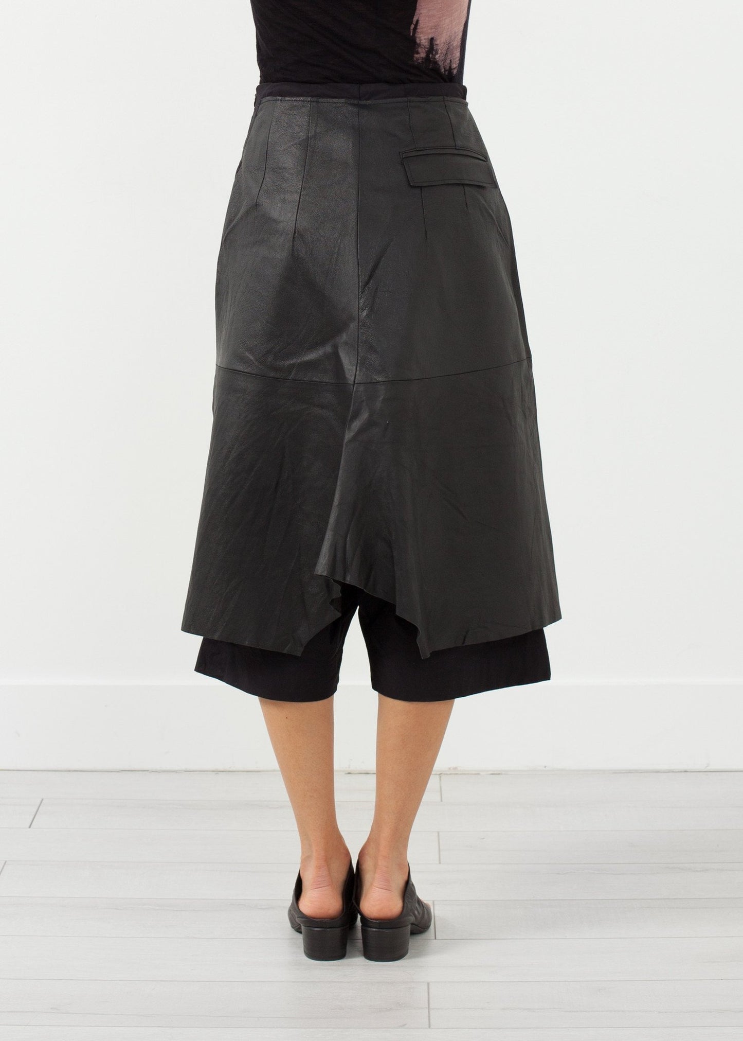 Leather Drop Crotch Pants Rundholz