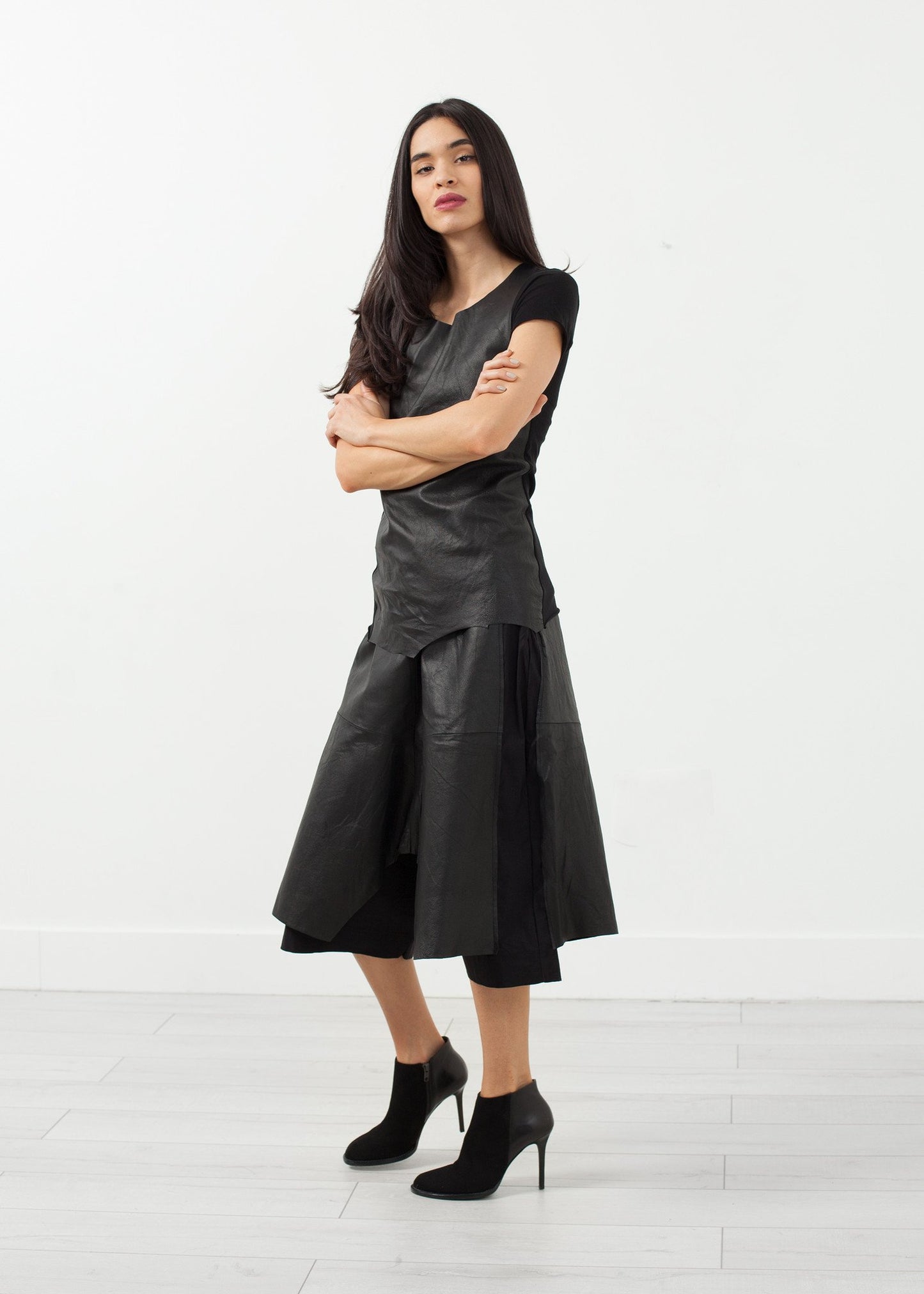 Leather Drop Crotch Pants Rundholz