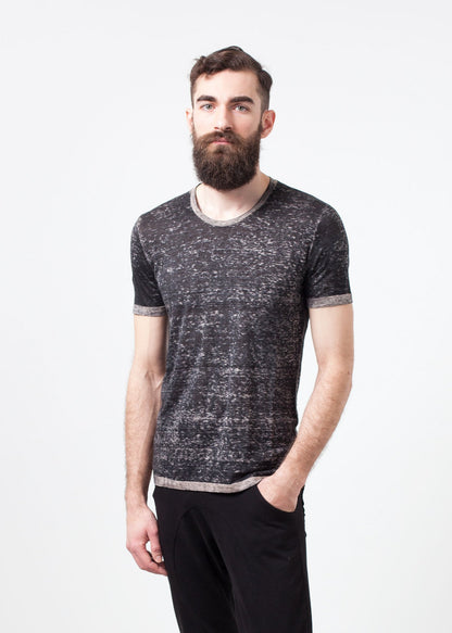 Linen T-shirt in Rope Avant Toi
