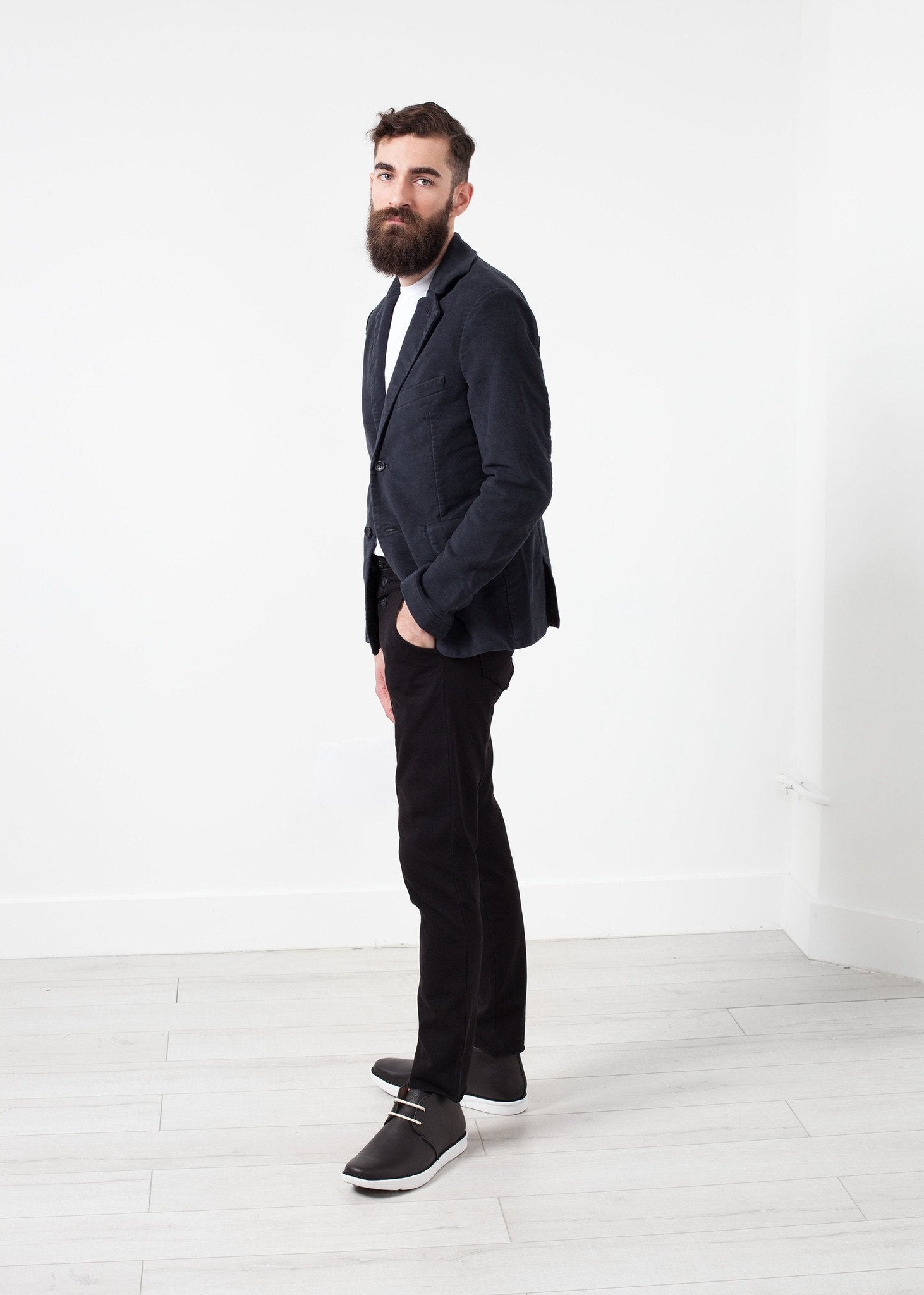 Zepo Brushed Cotton Blazer Hannes Roether