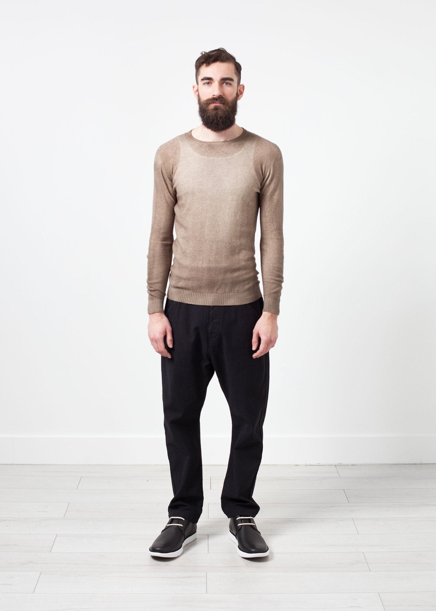 Mottled Cashmere Crewneck Avant Toi