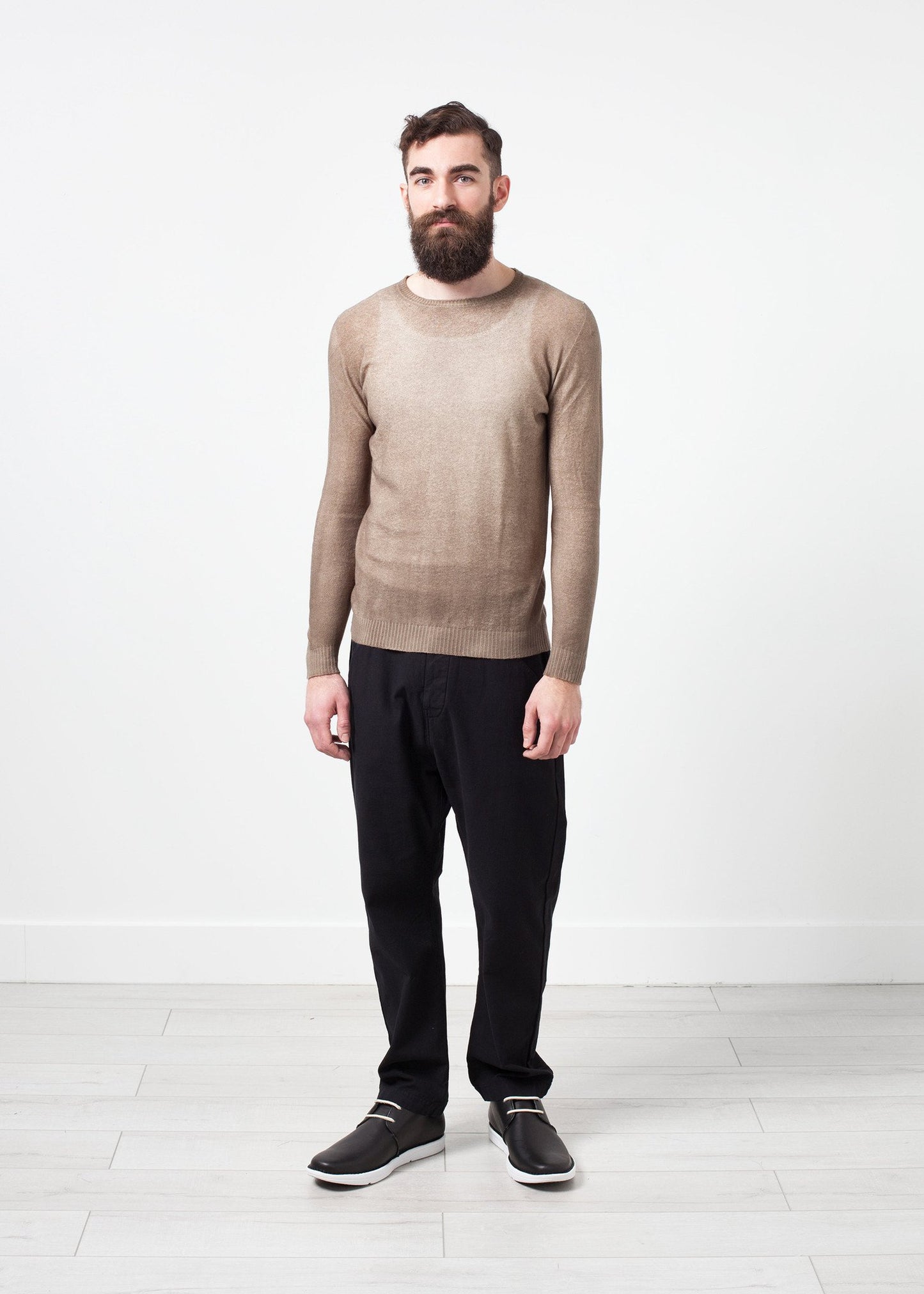 Mottled Cashmere Crewneck Avant Toi