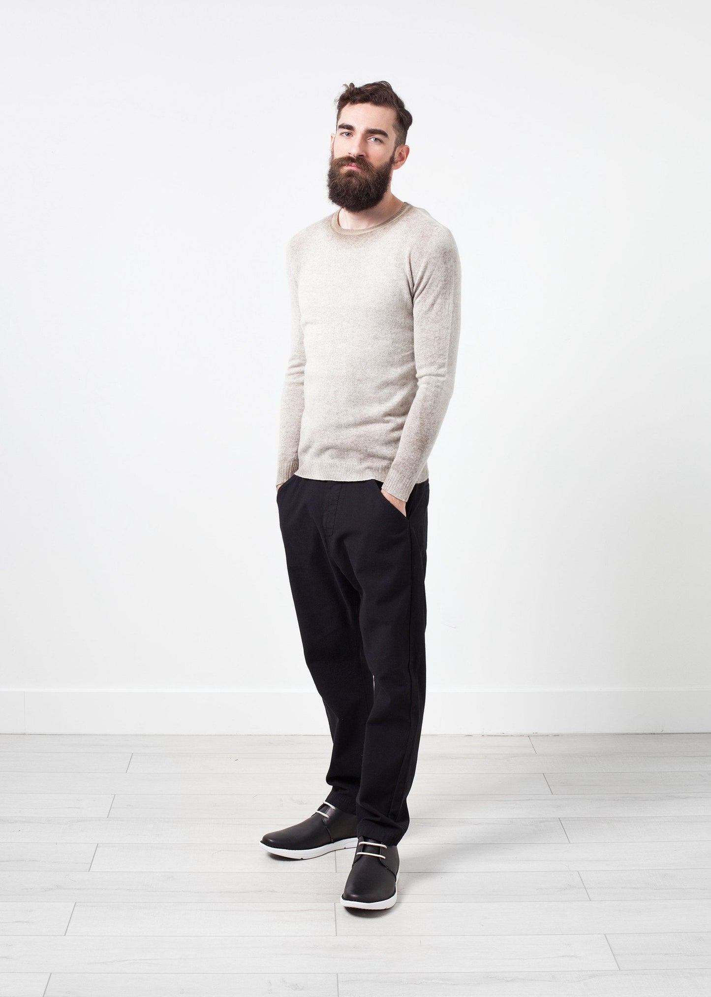 Mottled Cashmere Crewneck Avant Toi
