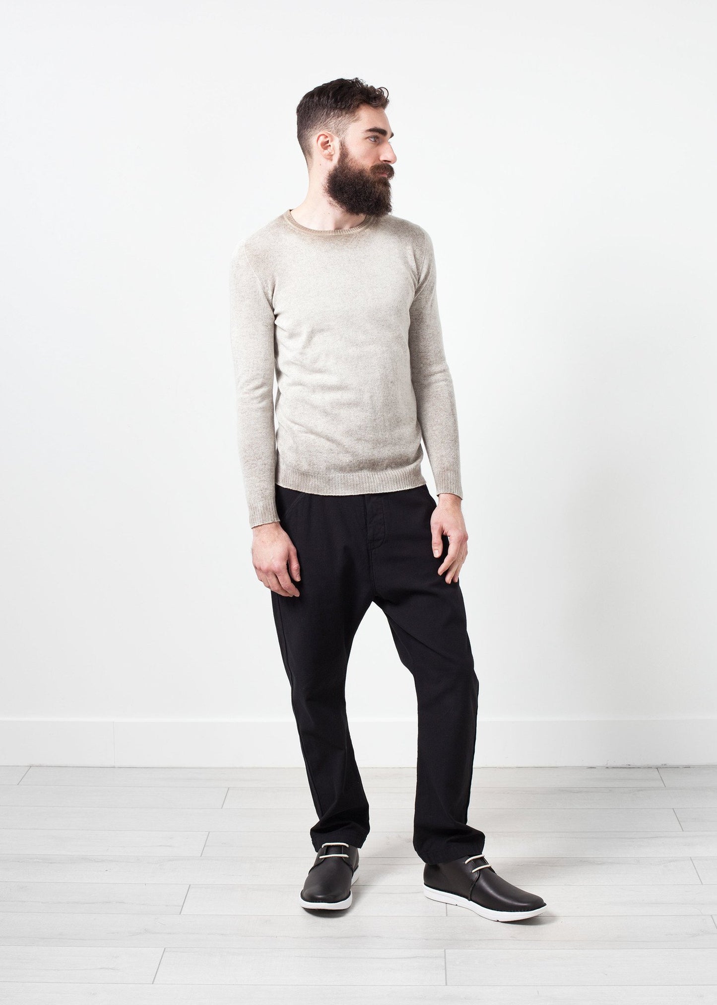 Mottled Cashmere Crewneck Avant Toi
