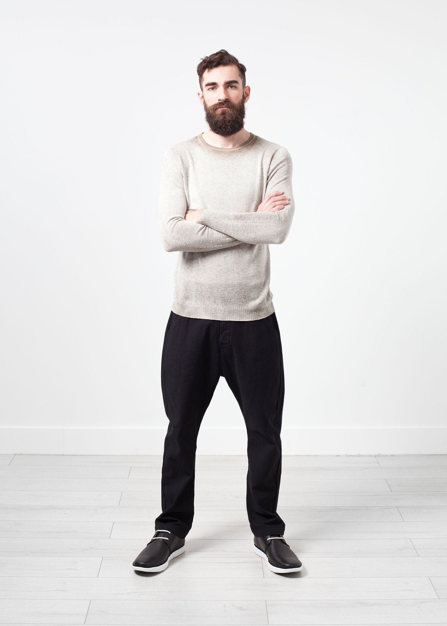 Mottled Cashmere Crewneck Avant Toi