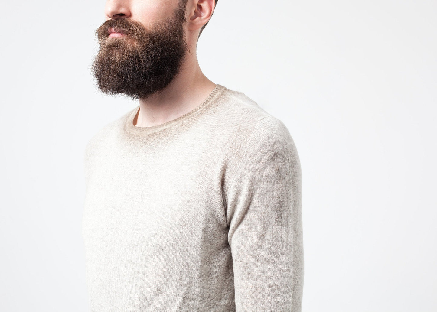 Mottled Cashmere Crewneck Avant Toi
