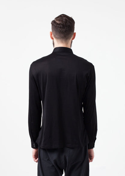 Scotland Button-Up in Black Mauro Grifoni