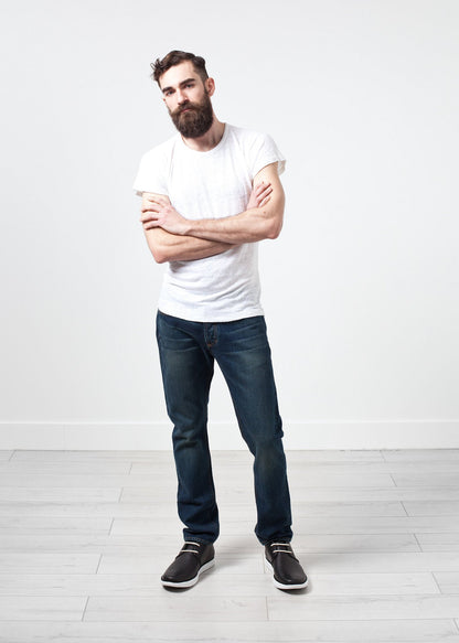 Comfort Tee in White Linen Homecore