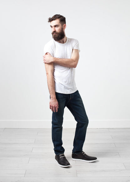Comfort Tee in White Linen Homecore
