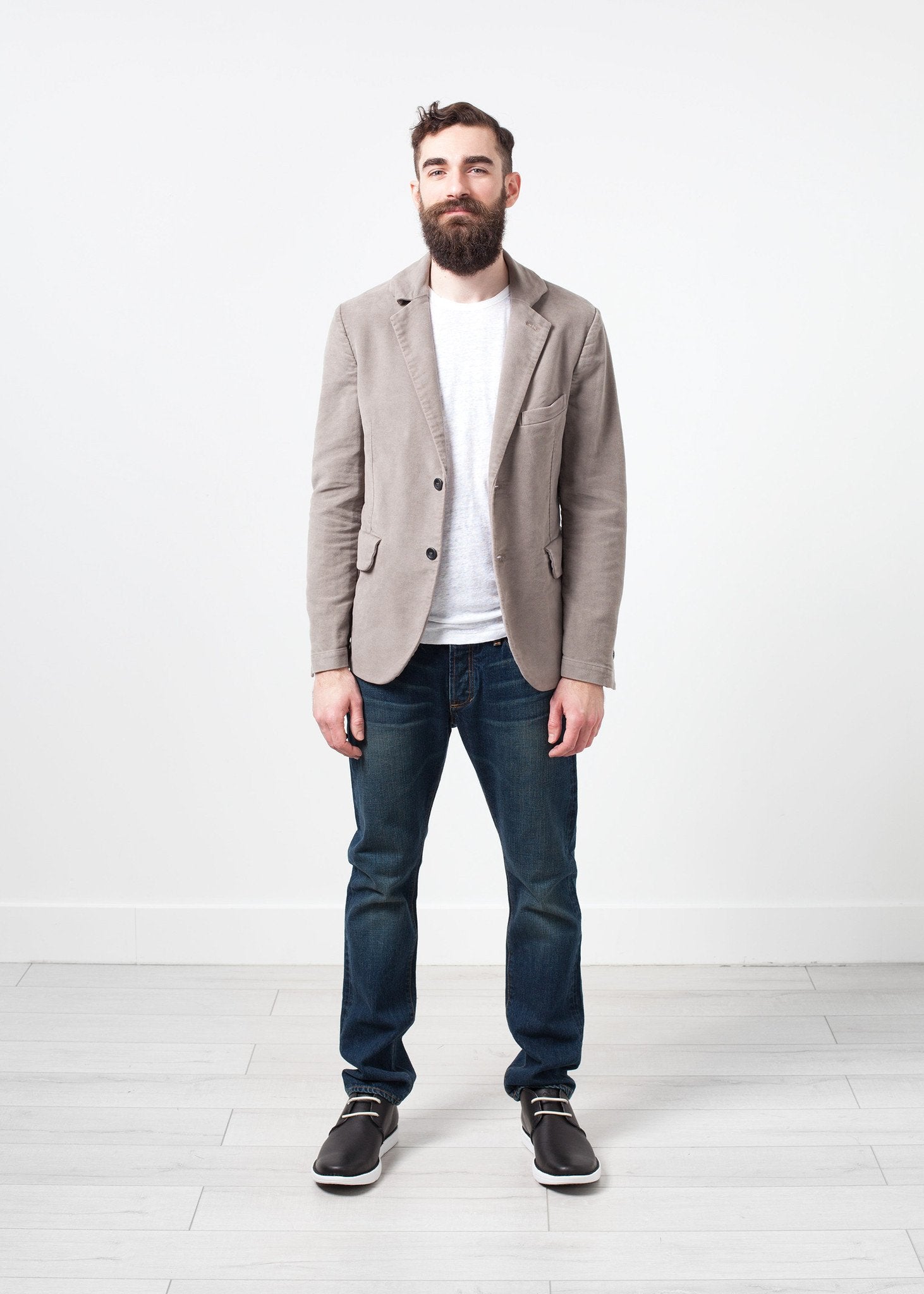 Zepo Brushed Cotton Blazer Hannes Roether