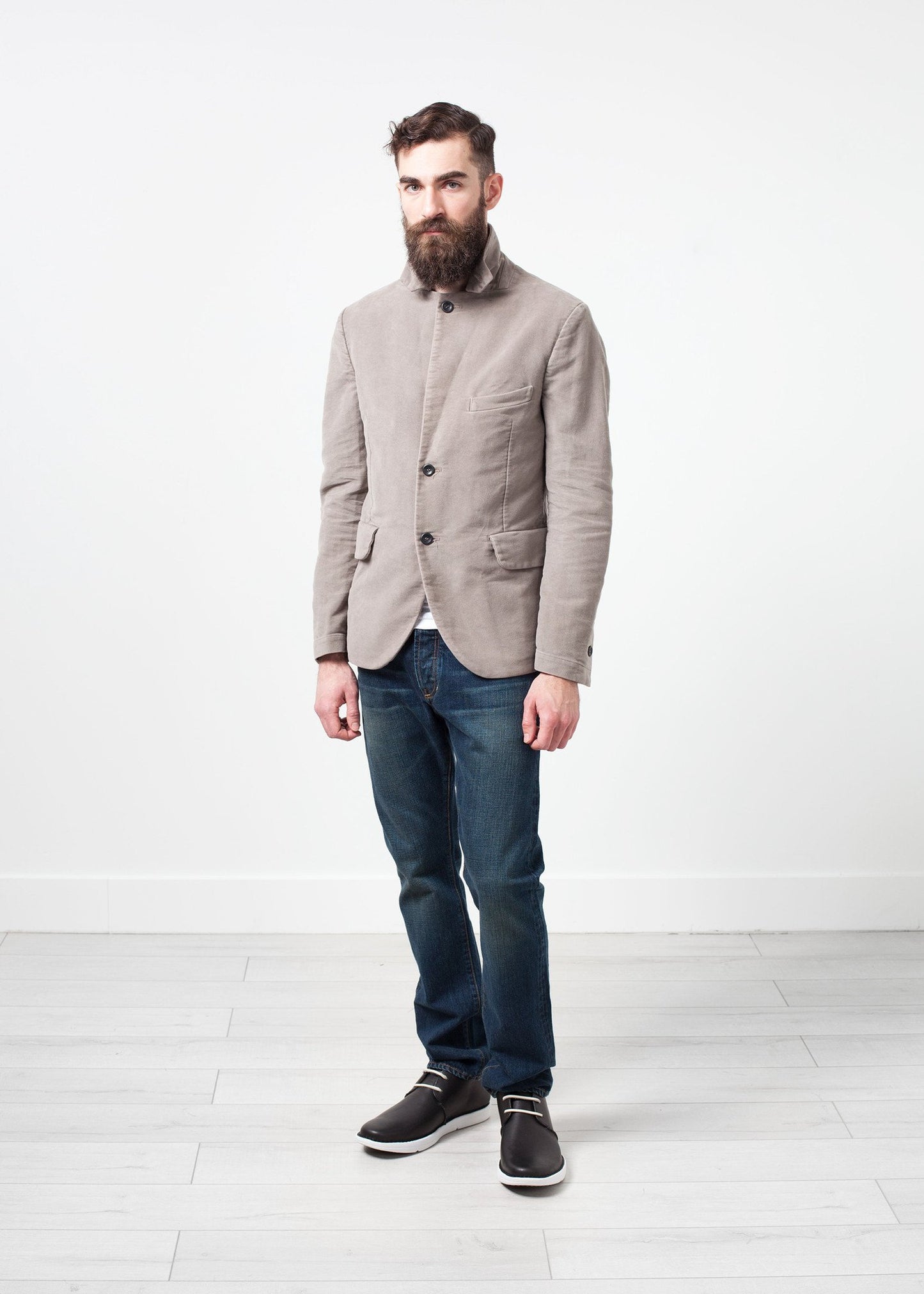 Zepo Brushed Cotton Blazer Hannes Roether