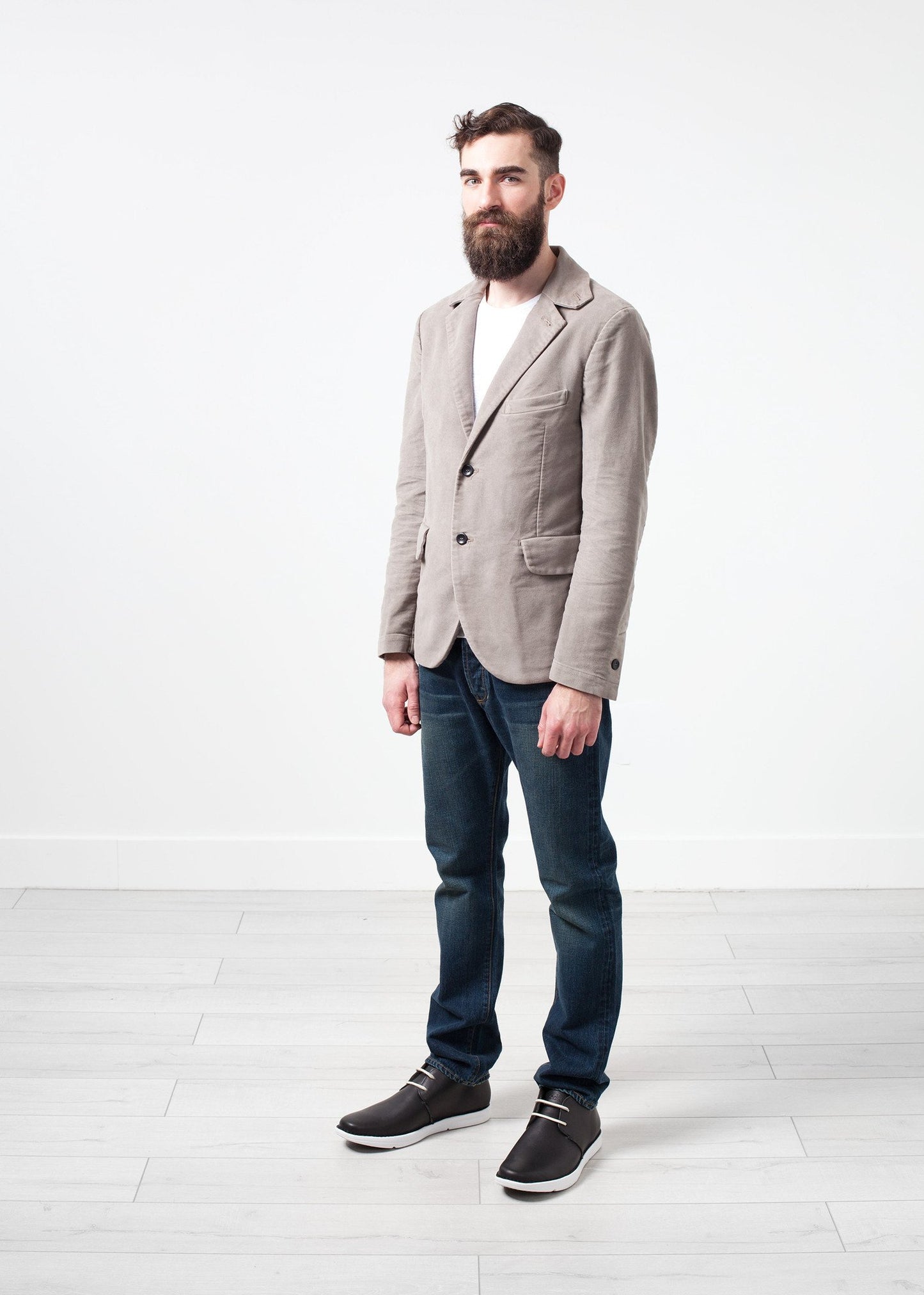 Zepo Brushed Cotton Blazer Hannes Roether