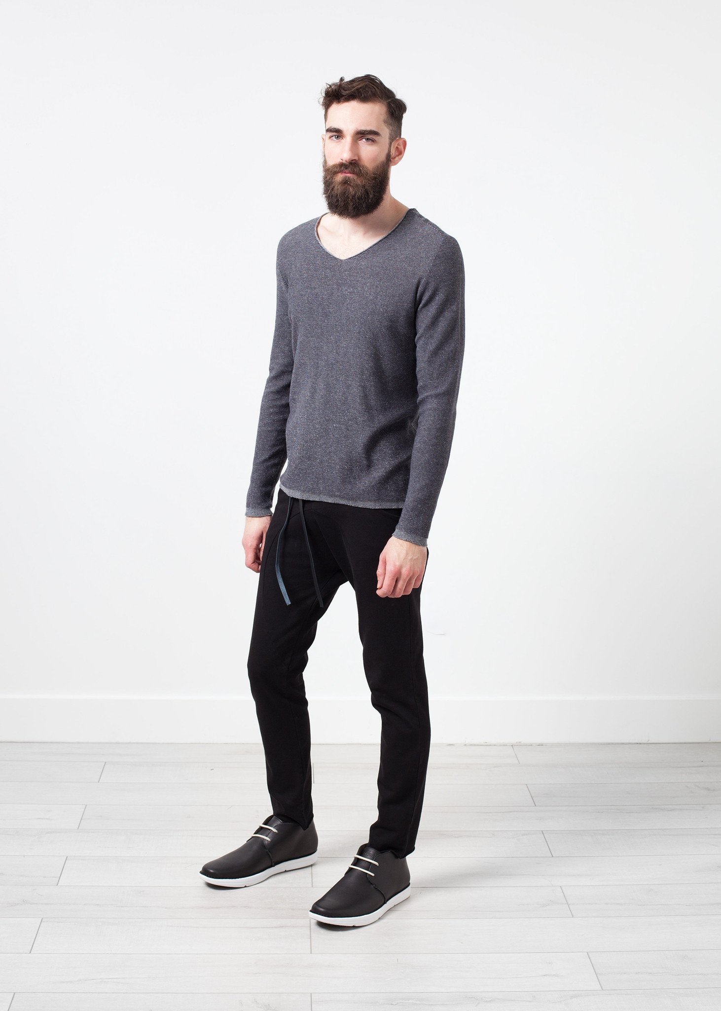 Curios Sweatshirt in Steel Grey Hannes Roether