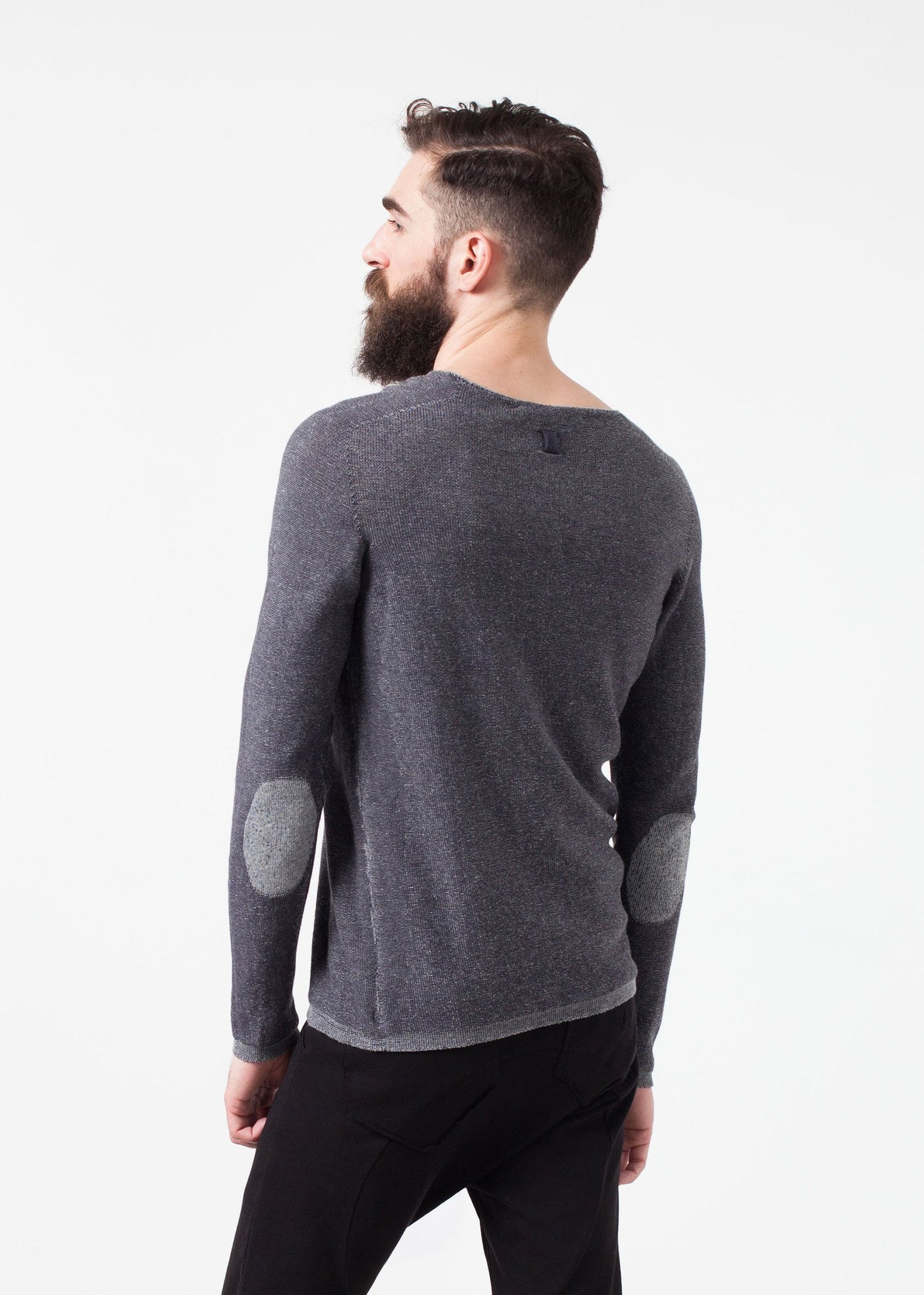 Curios Sweatshirt in Steel Grey Hannes Roether