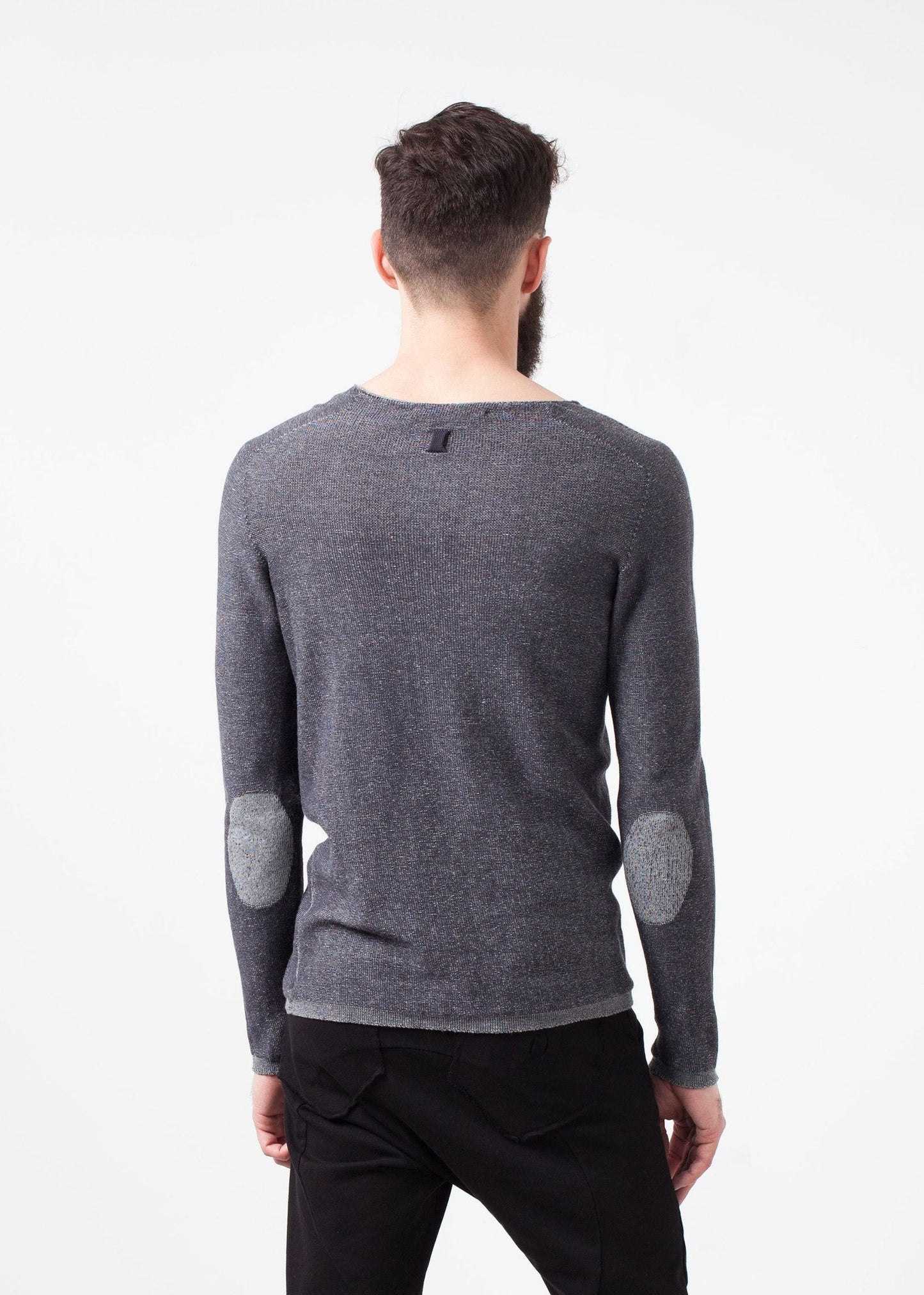 Curios Sweatshirt in Steel Grey Hannes Roether