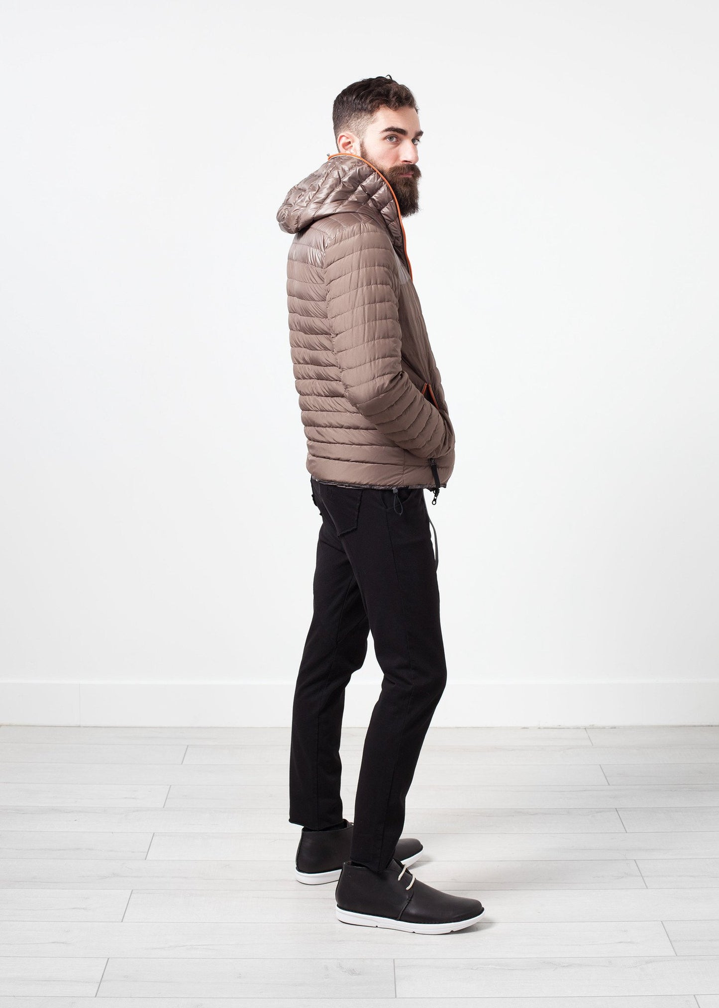 Peone Jacket in Khaki Duvetica