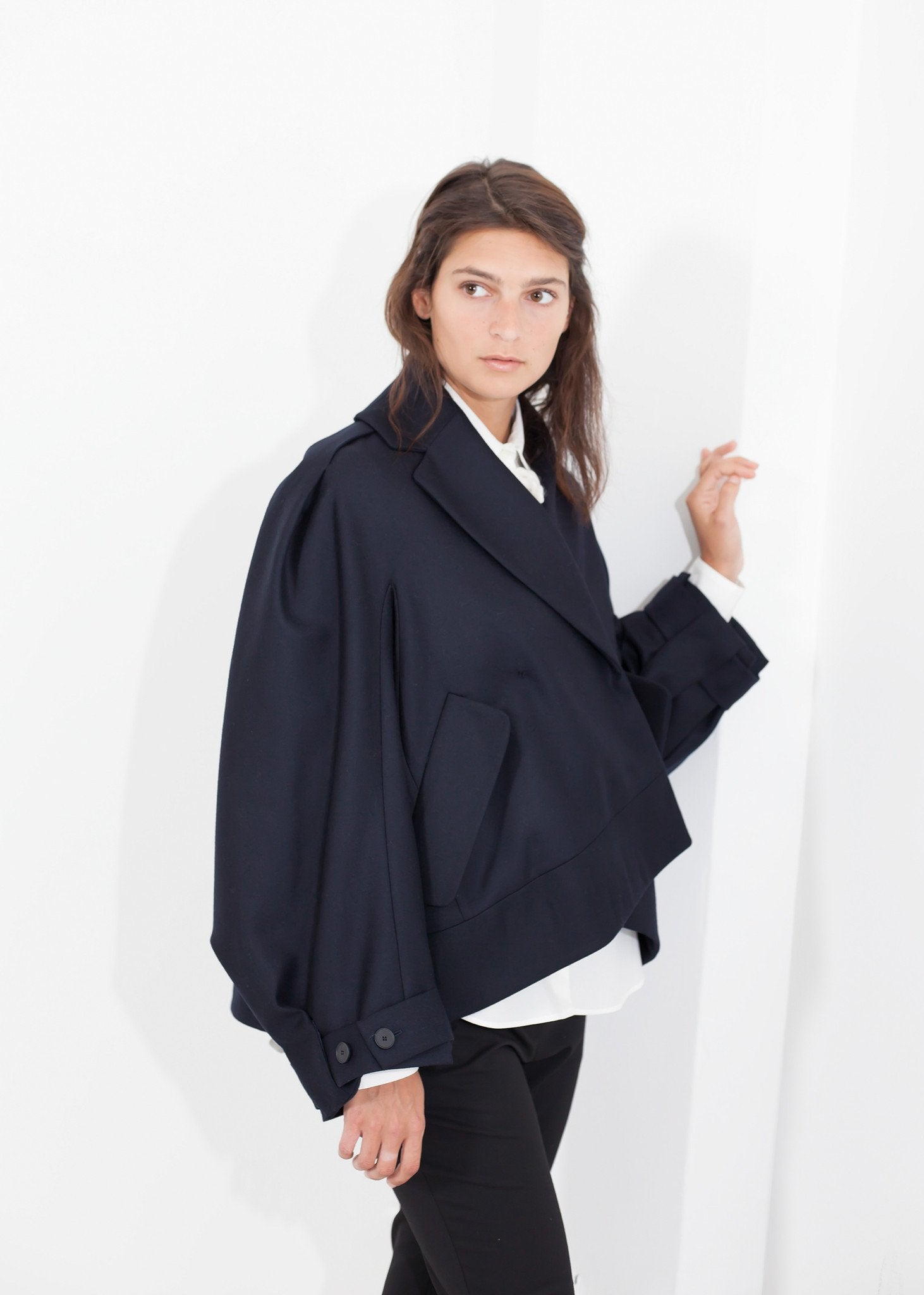 Wool Cocoon Jacket Gianfranco Scotti
